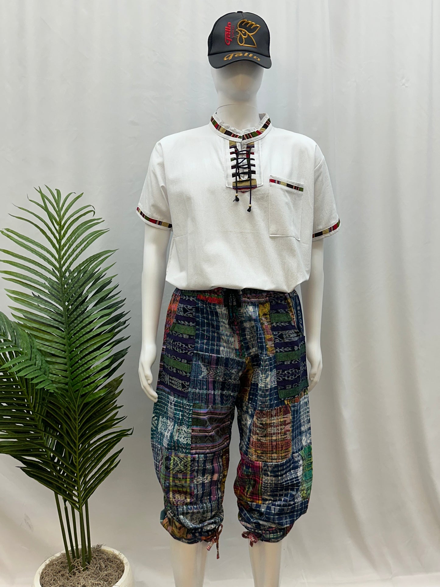 Guatemalan Handwoven Patchwork Pants