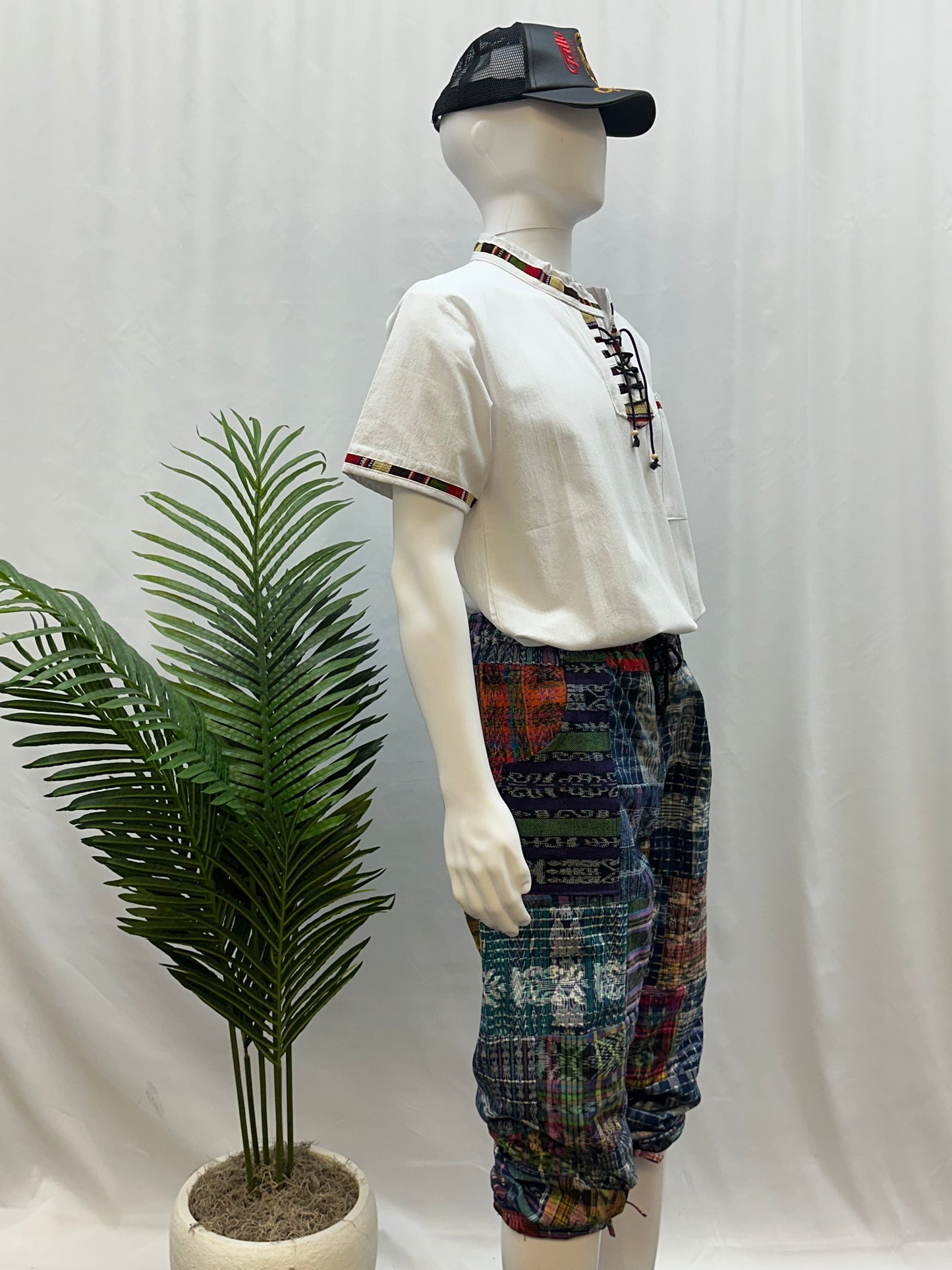 Guatemalan Handwoven Patchwork Pants