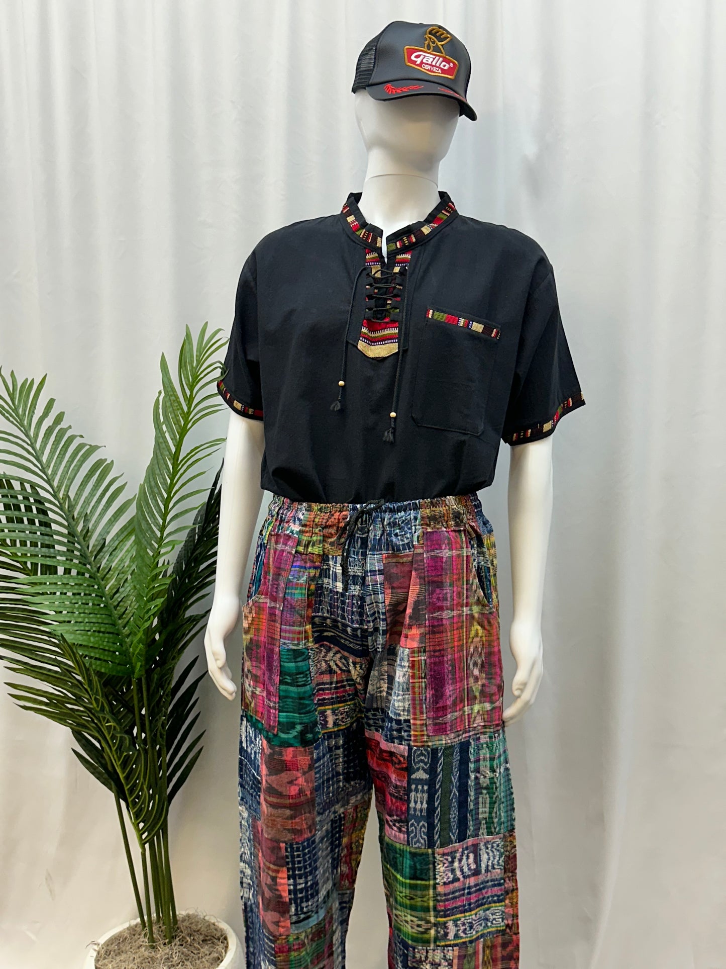 Guatemalan Handwoven Patchwork Pants