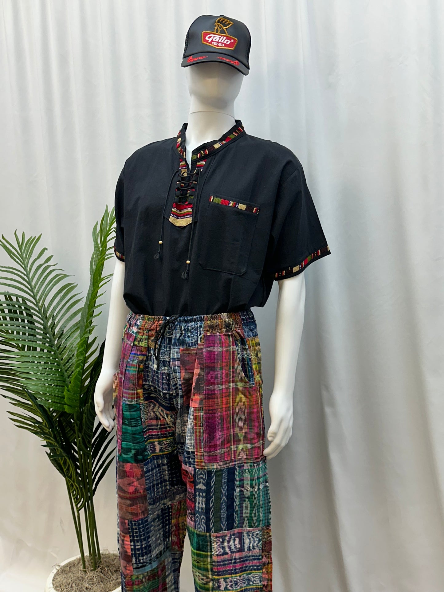 Guatemalan Handwoven Patchwork Pants