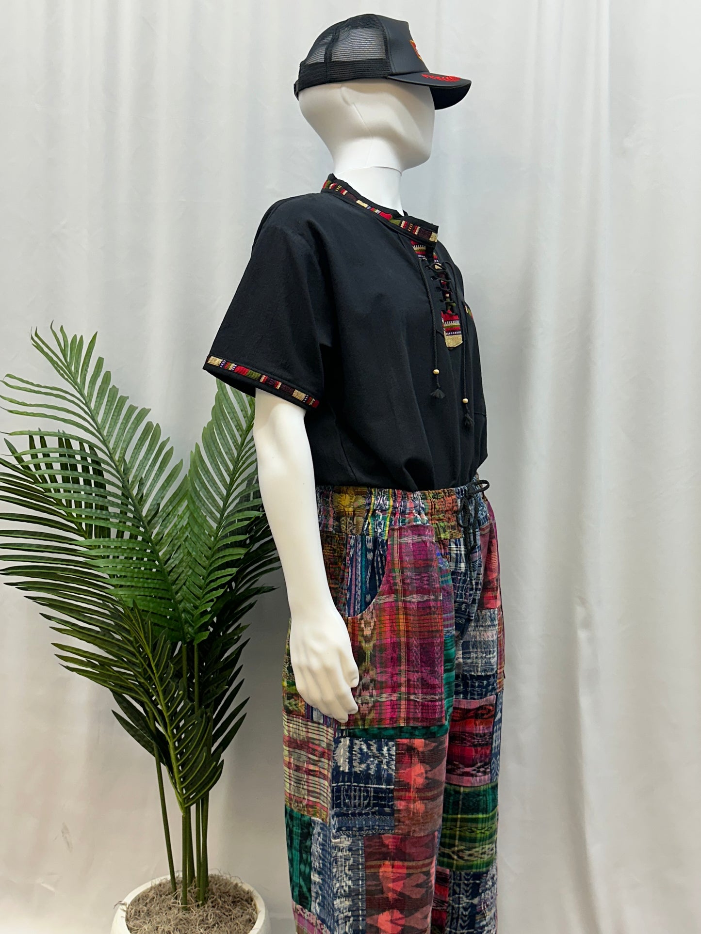 Guatemalan Handwoven Patchwork Pants