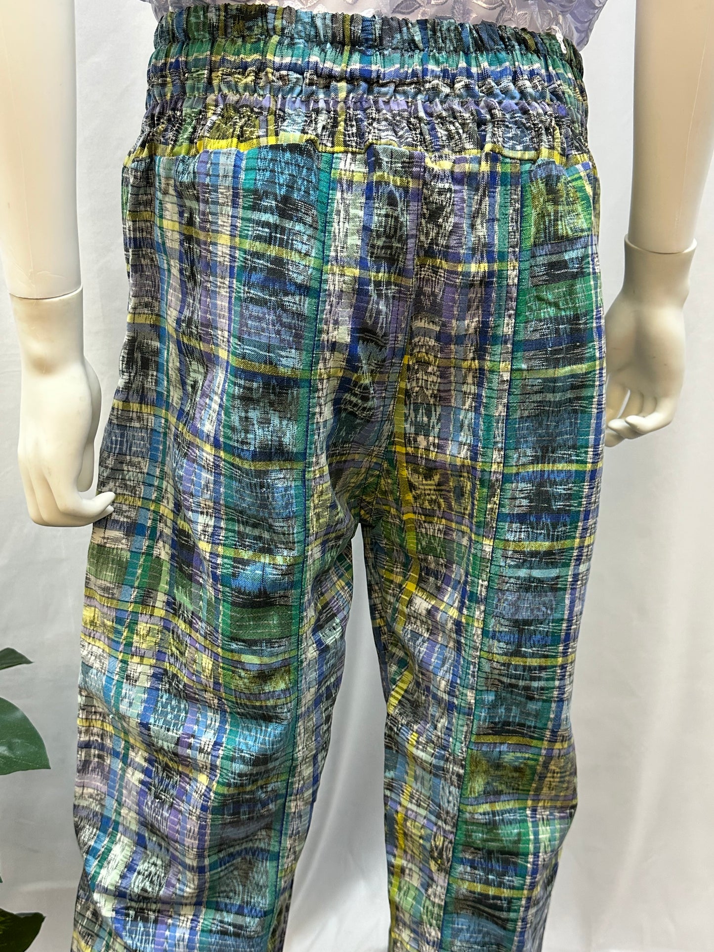 Guatemalan Textile Belted Pants