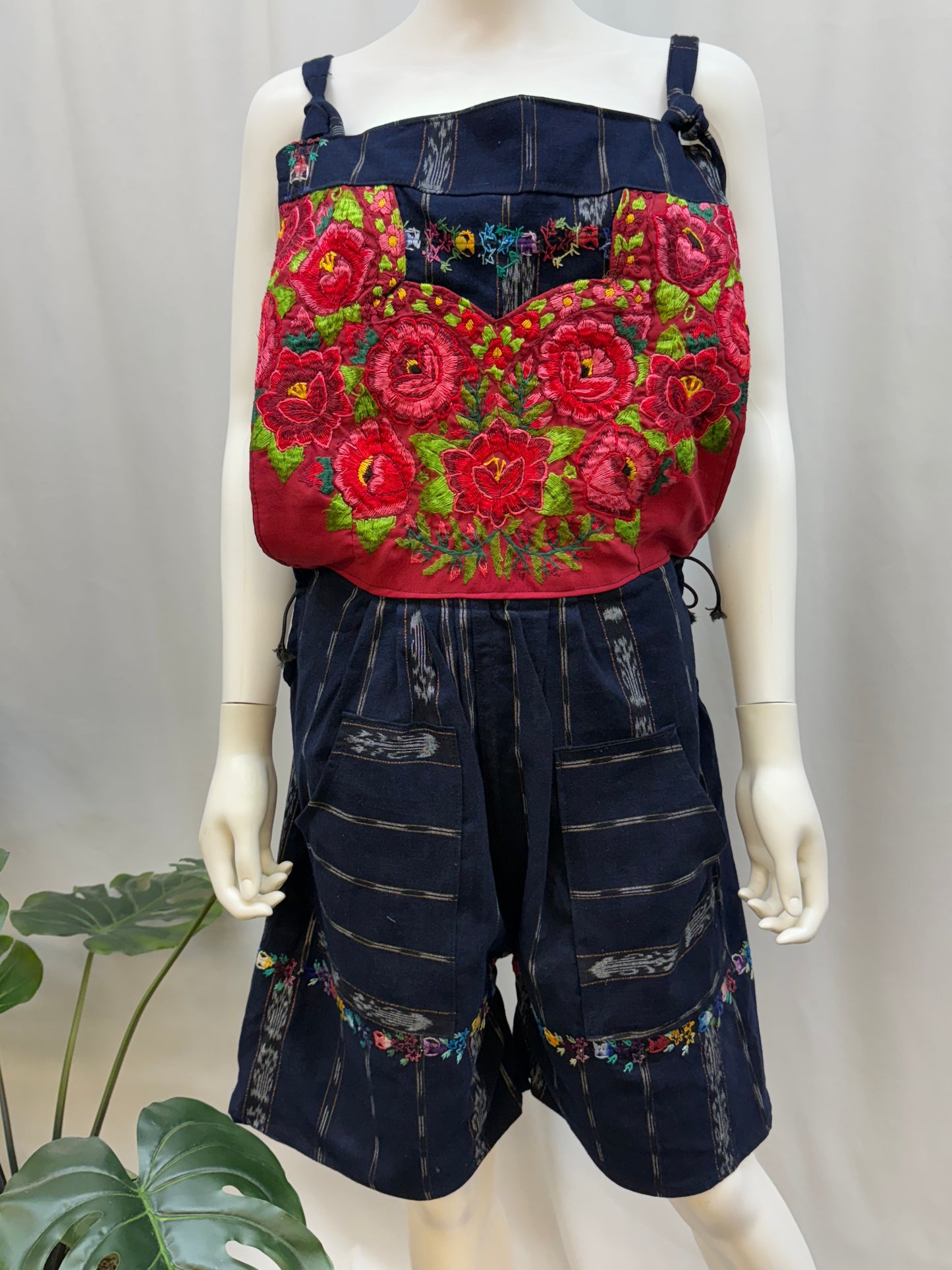 Guatemalan Embroidered Romper