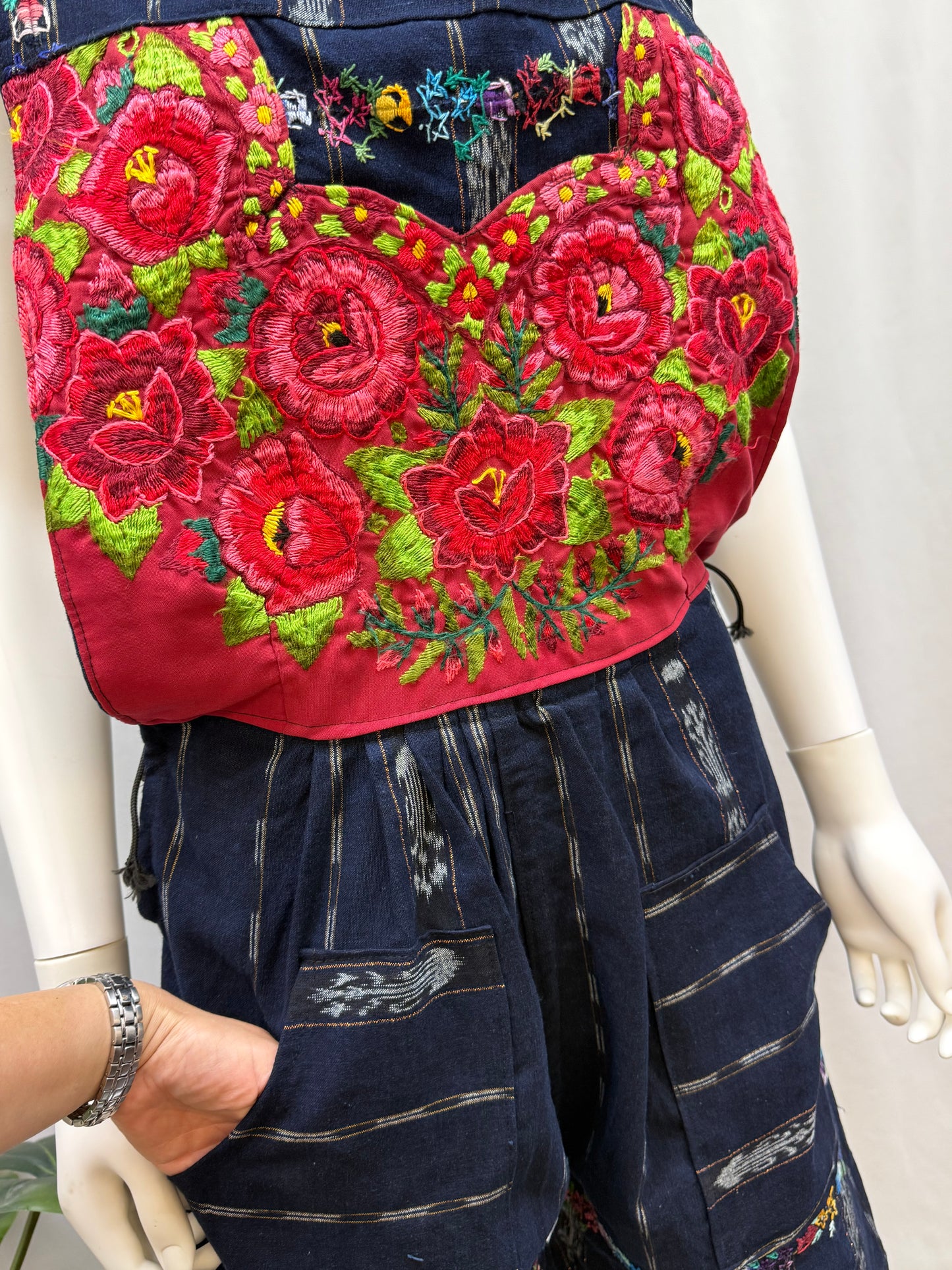 Guatemalan Embroidered Romper