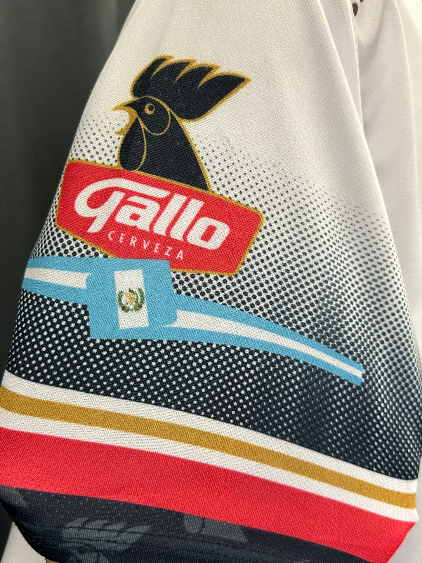 Men's Guatemalan Gallo Beer Jersey with Logo