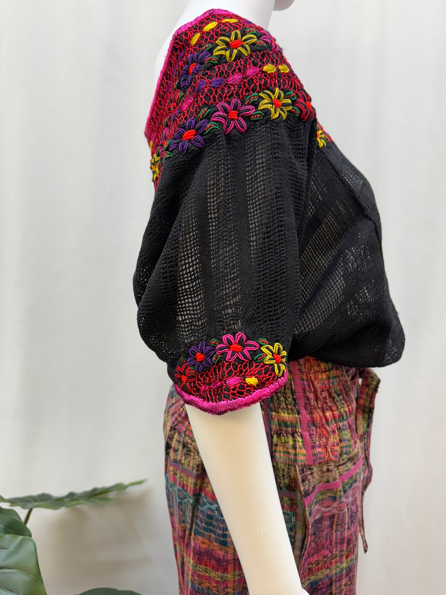 Guatemalan Handwoven Embroiderd Blouse