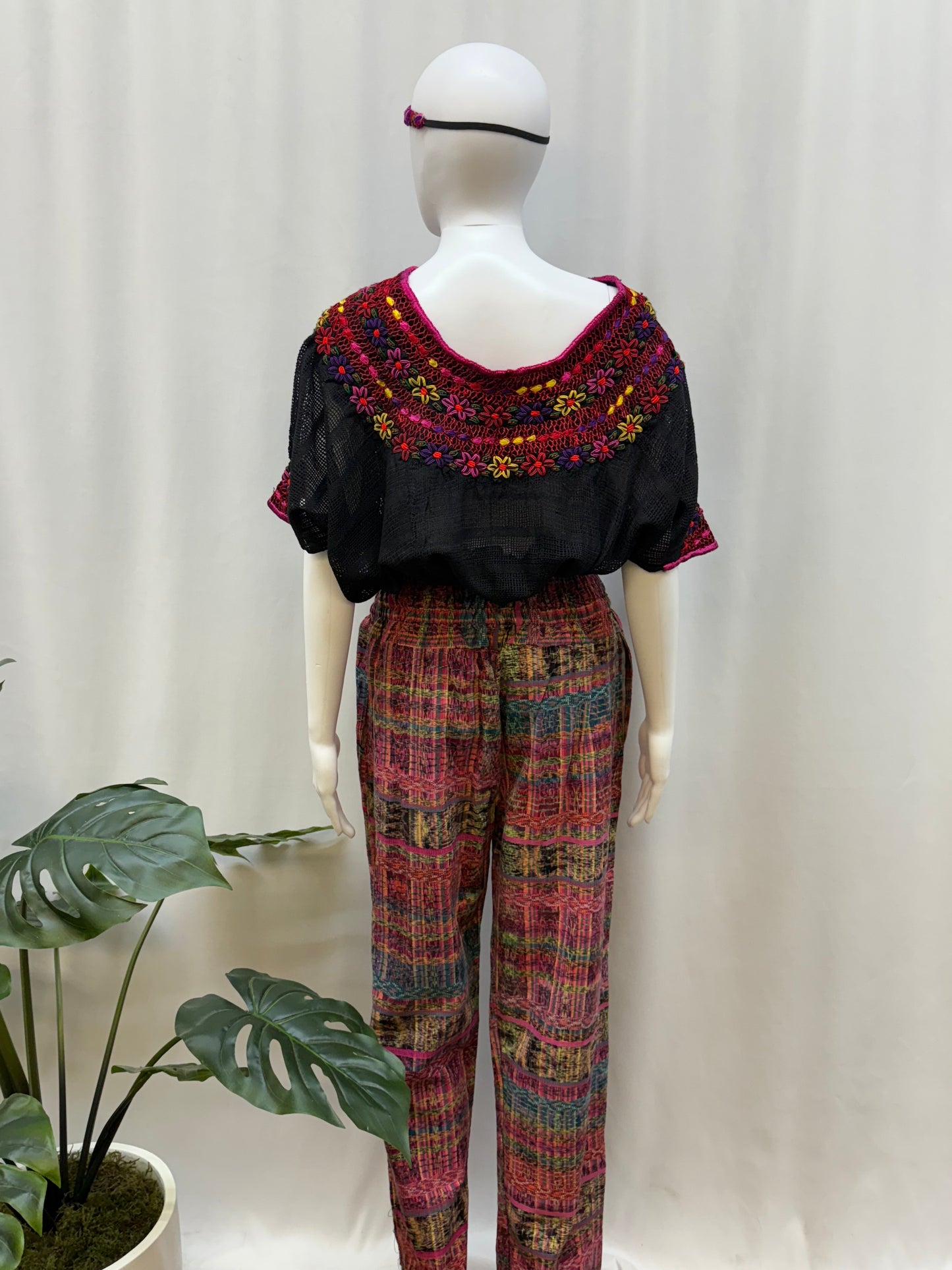 Guatemalan Handwoven Embroiderd Blouse