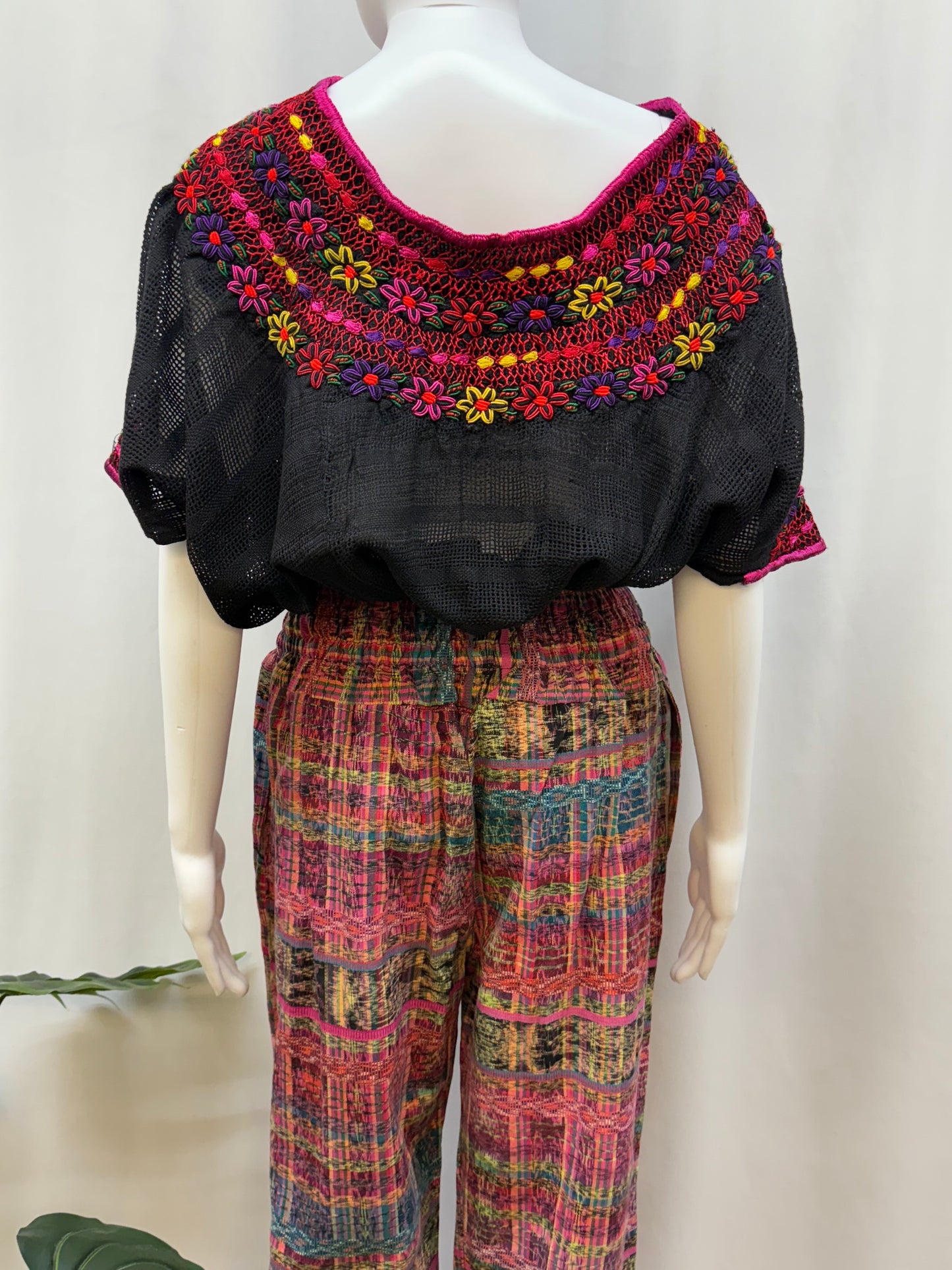 Guatemalan Handwoven Embroiderd Blouse