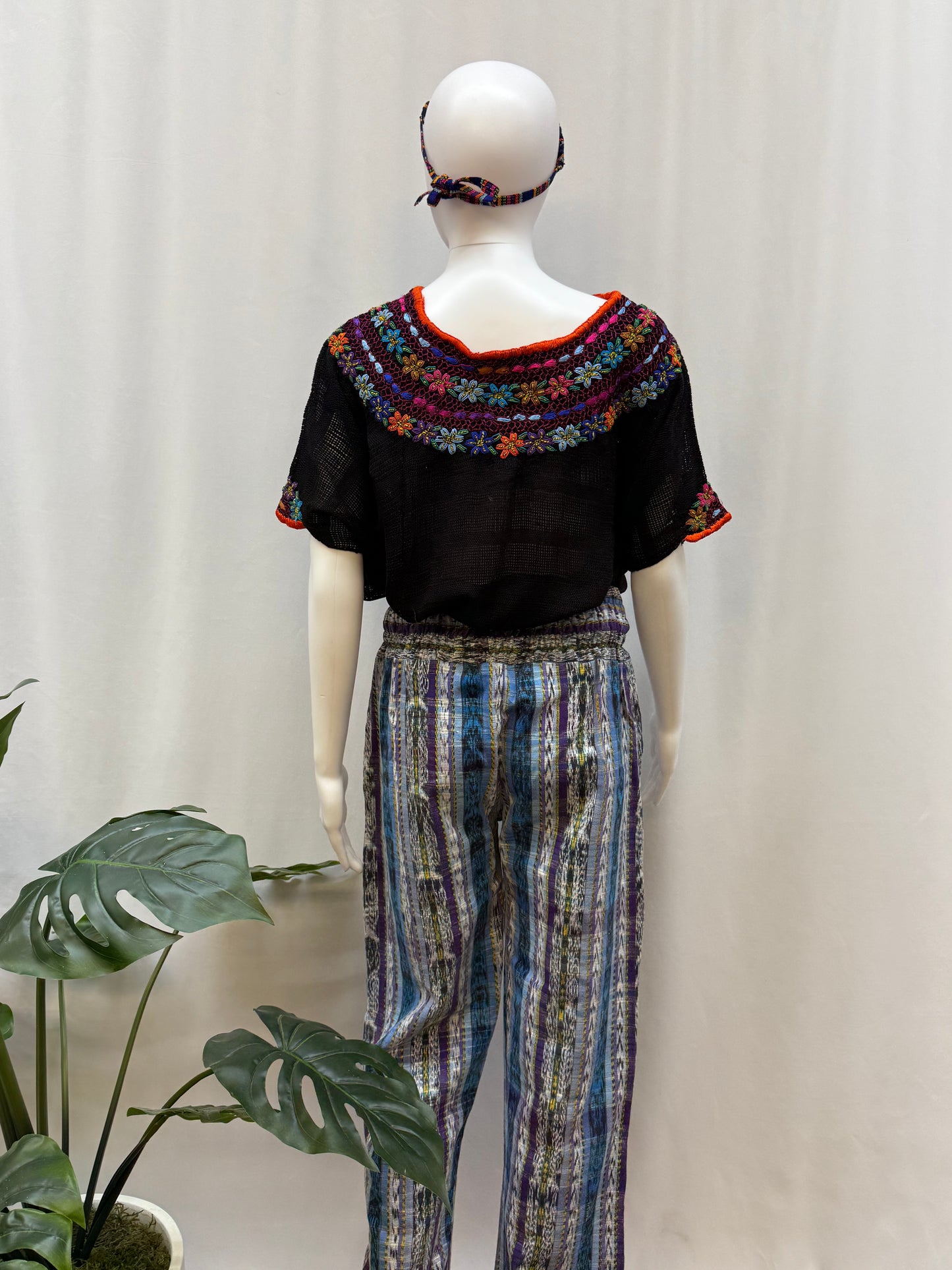 Guatemalan Handwoven Embroidered Blouse