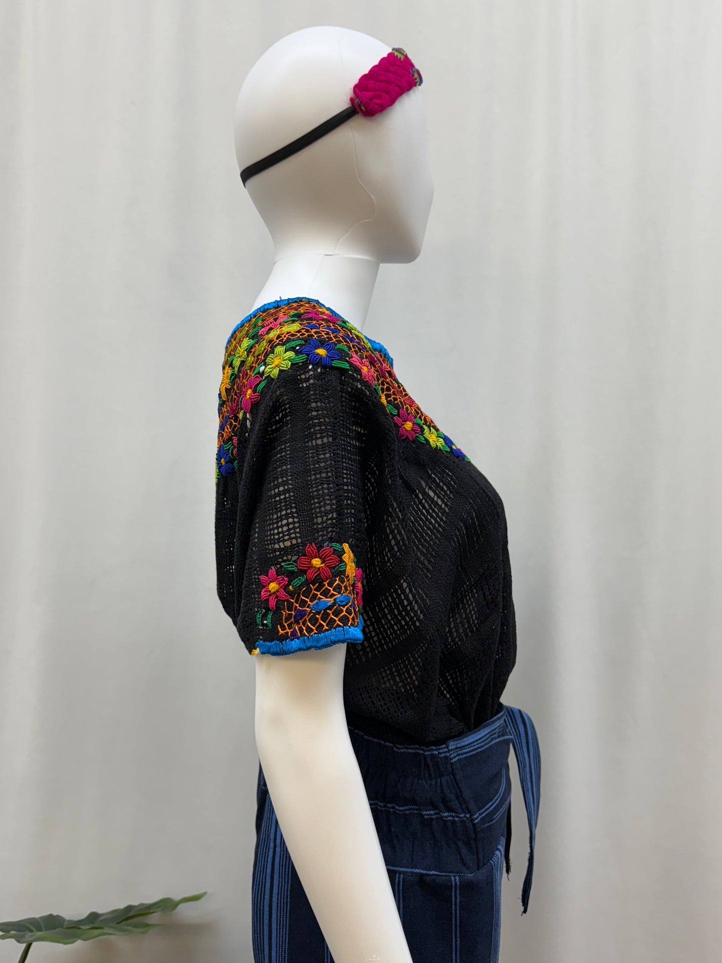 Guatemalan Handwoven Embrodiered Blouse