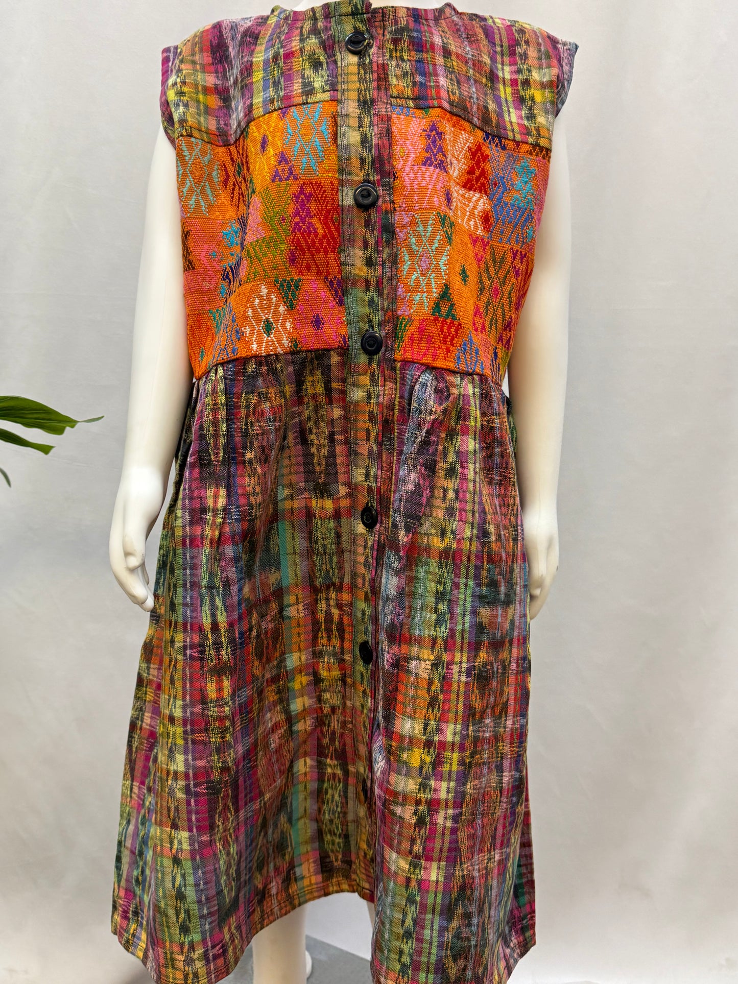 Girl Embroidered Guatemalan Dress