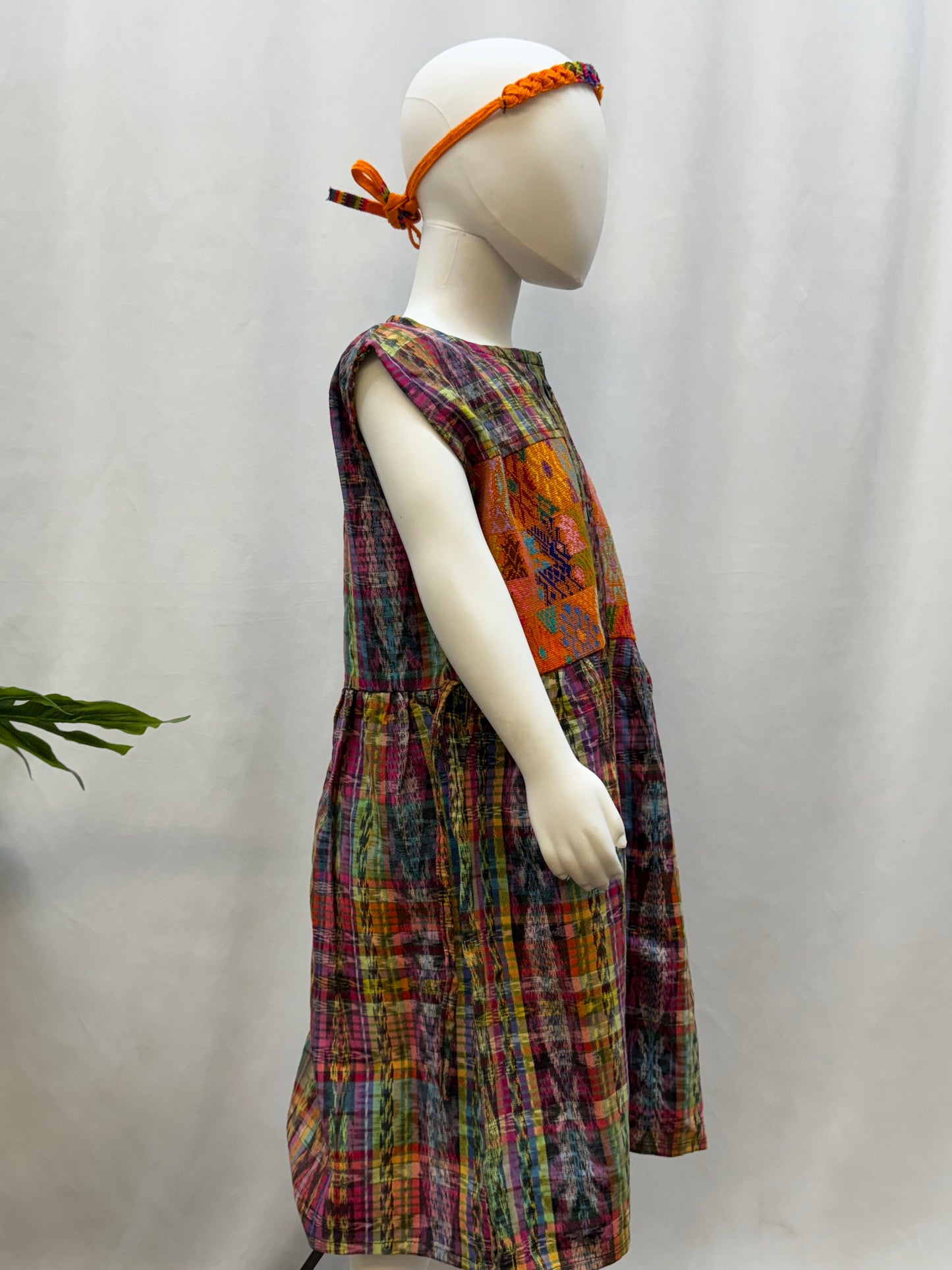 Girl Embroidered Guatemalan Dress