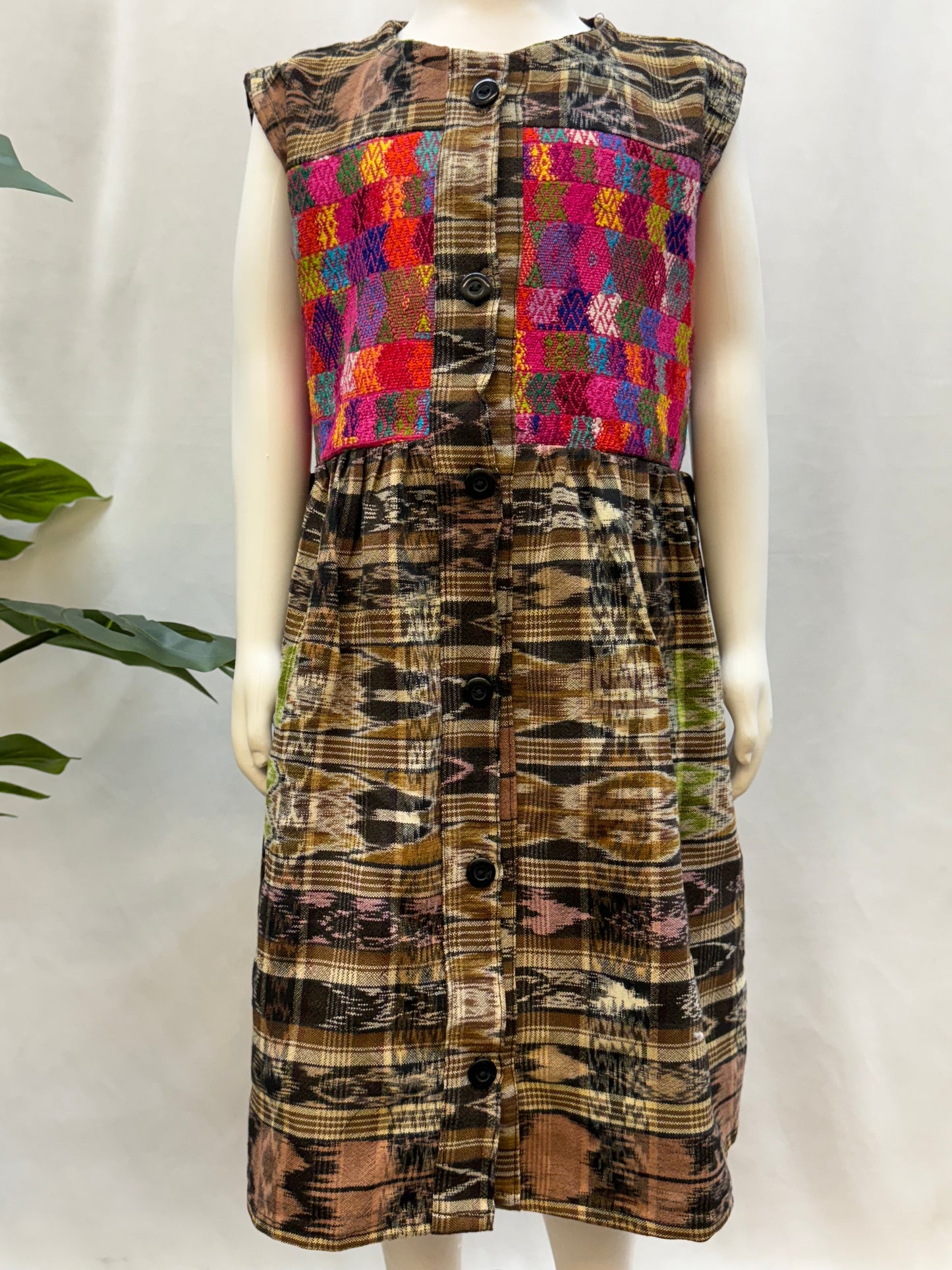 Girl Embroidered Guatemalan Dress