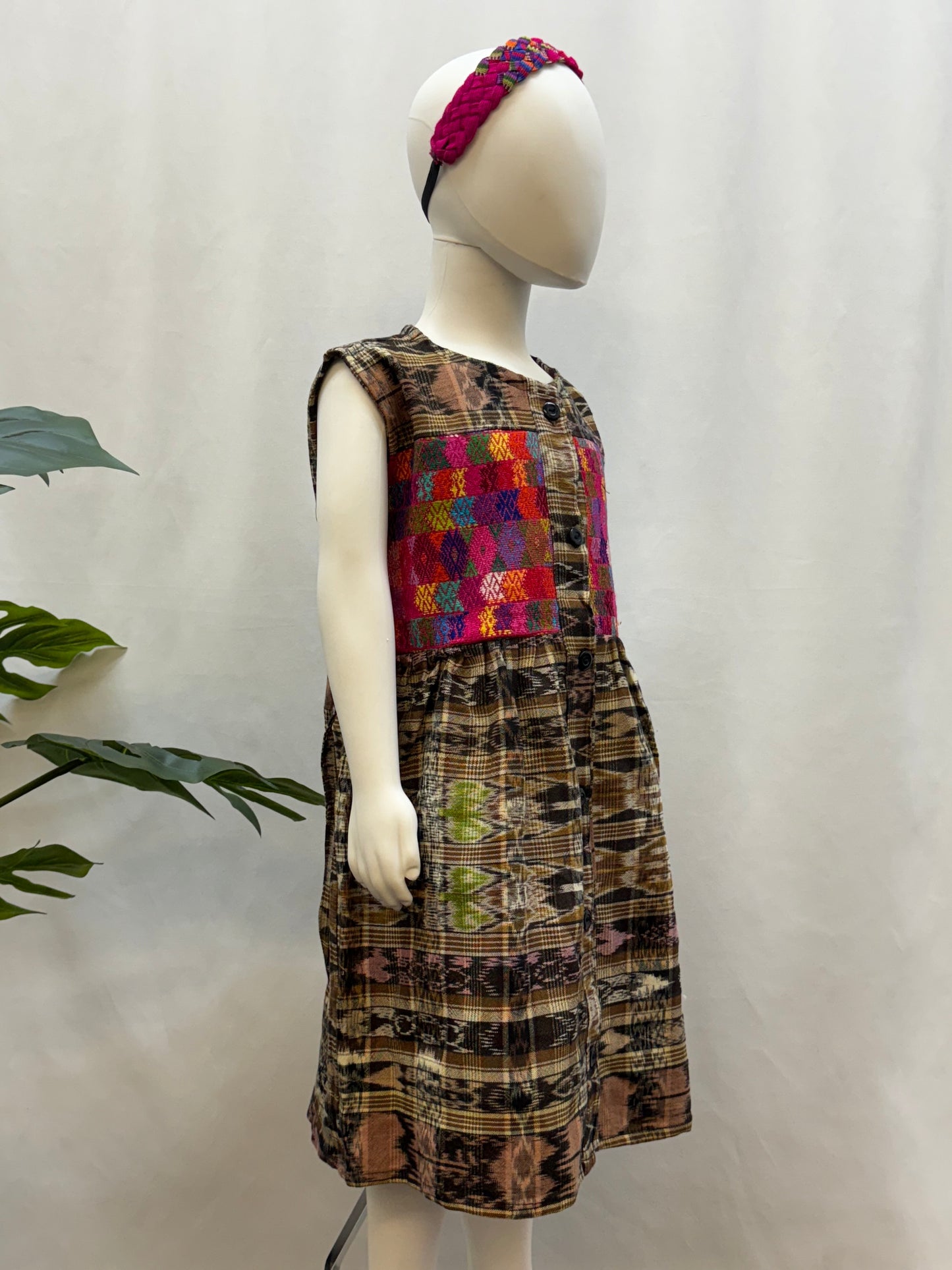 Girl Embroidered Guatemalan Dress