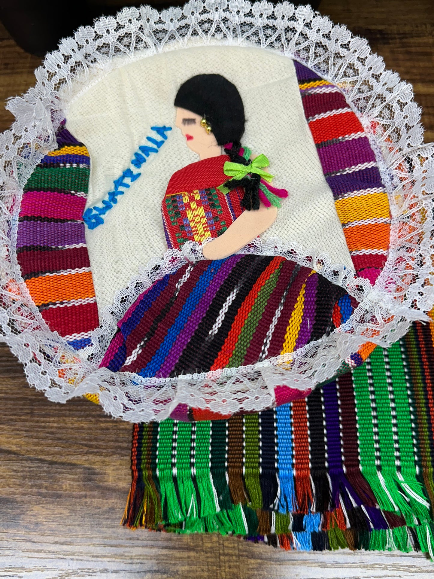 Guatemalan Traditional Doll Tortilla Warmer