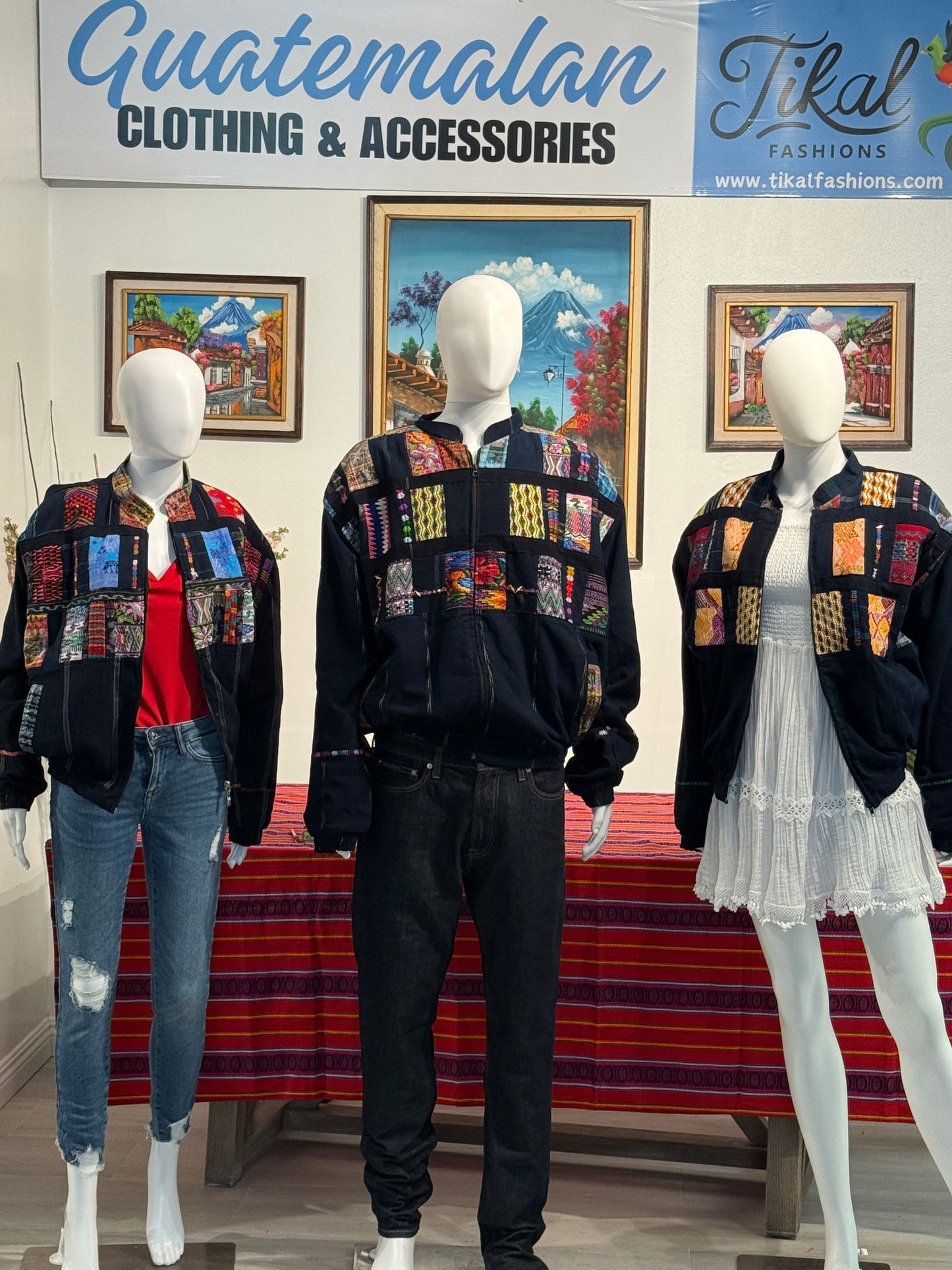 Men's Handwoven Patchwork Guatemalan Jacket