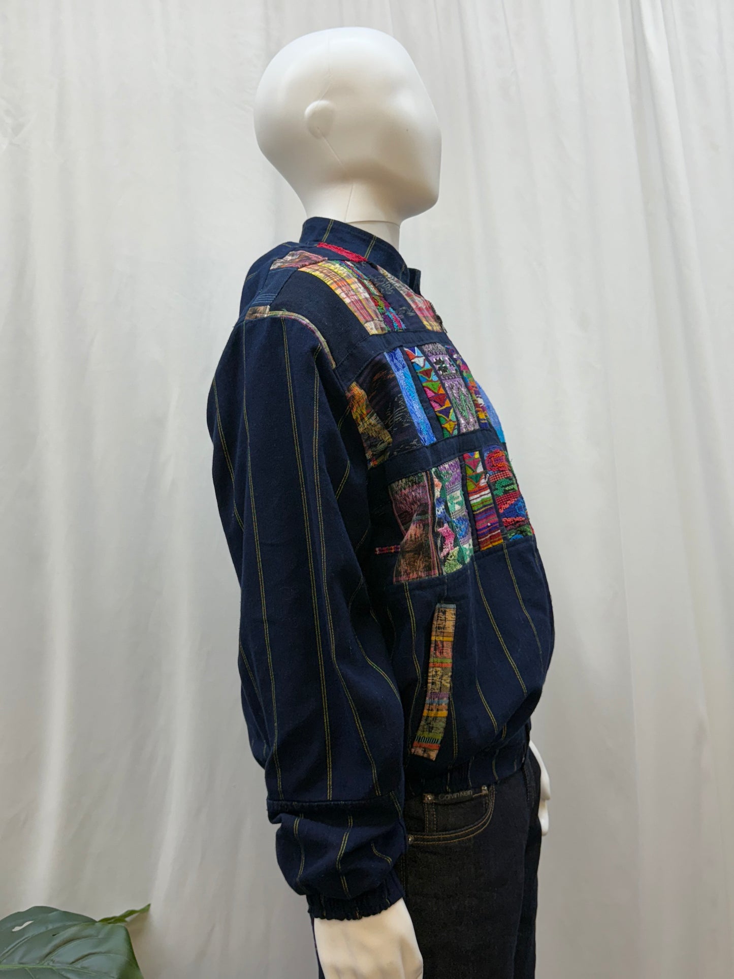 Men's Handwoven Patchwork Guatemalan Jacket
