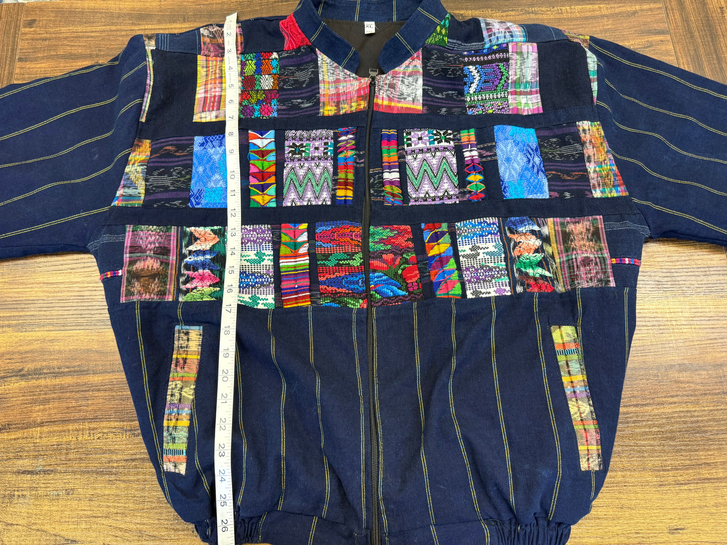 Men's Handwoven Patchwork Guatemalan Jacket