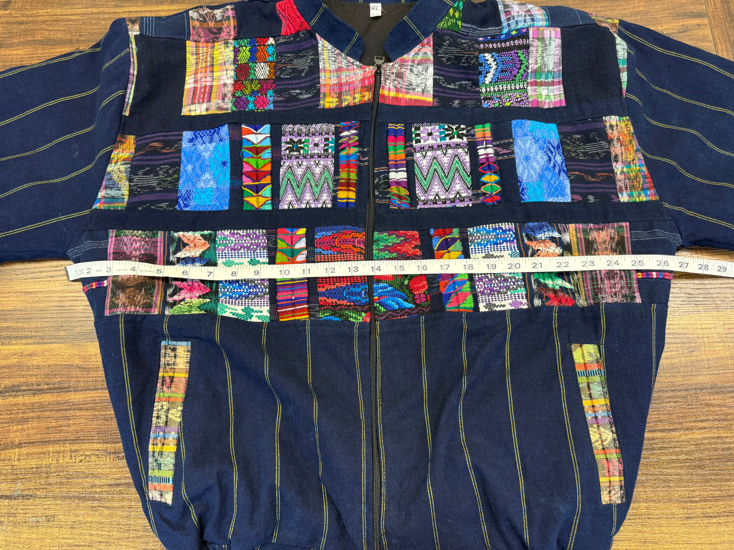 Men's Handwoven Patchwork Guatemalan Jacket