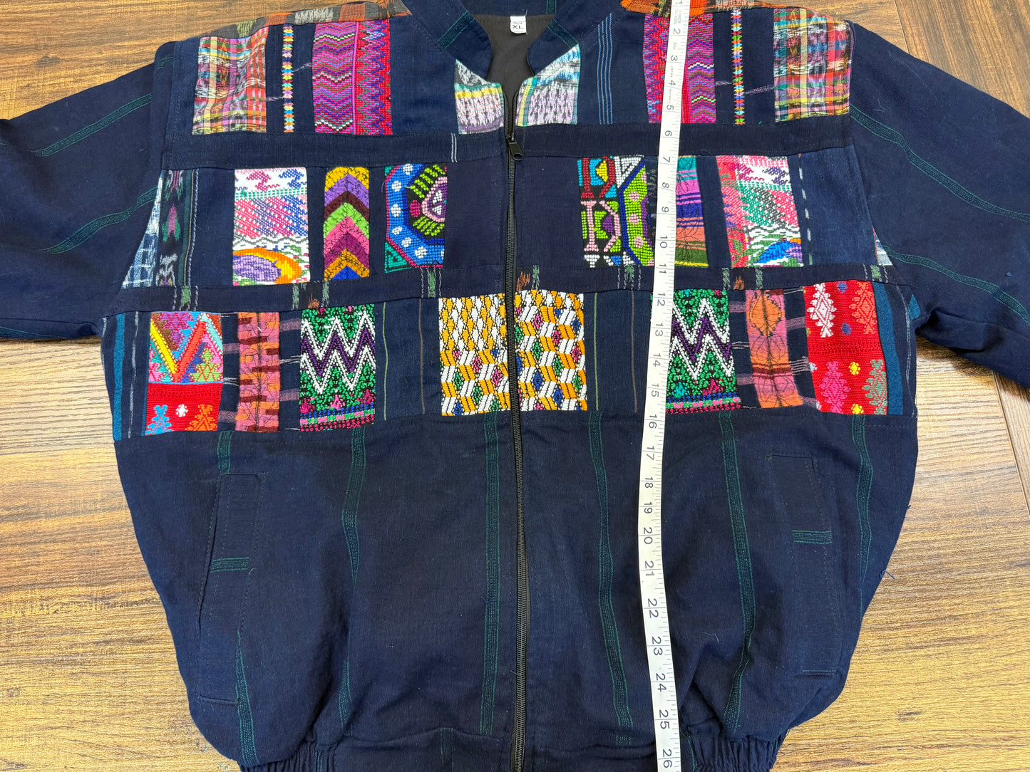 Men's Handwoven Patchwork Guatemalan Jacket