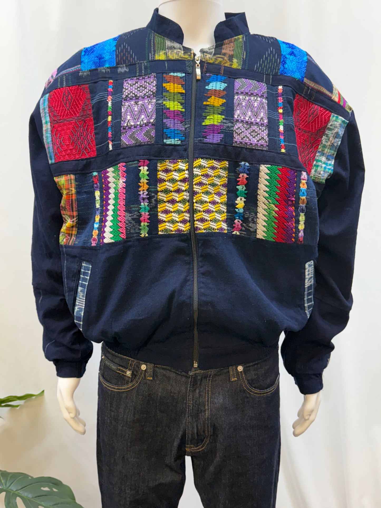 Men's Handwoven Patchwork Guatemalan Jacket