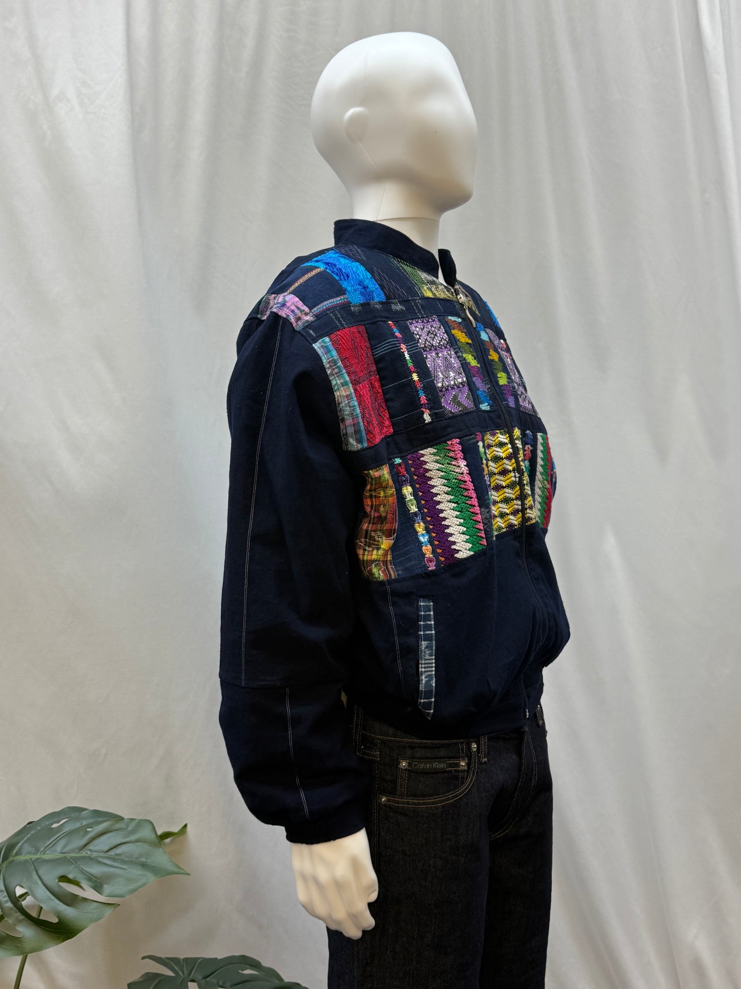 Men's Handwoven Patchwork Guatemalan Jacket