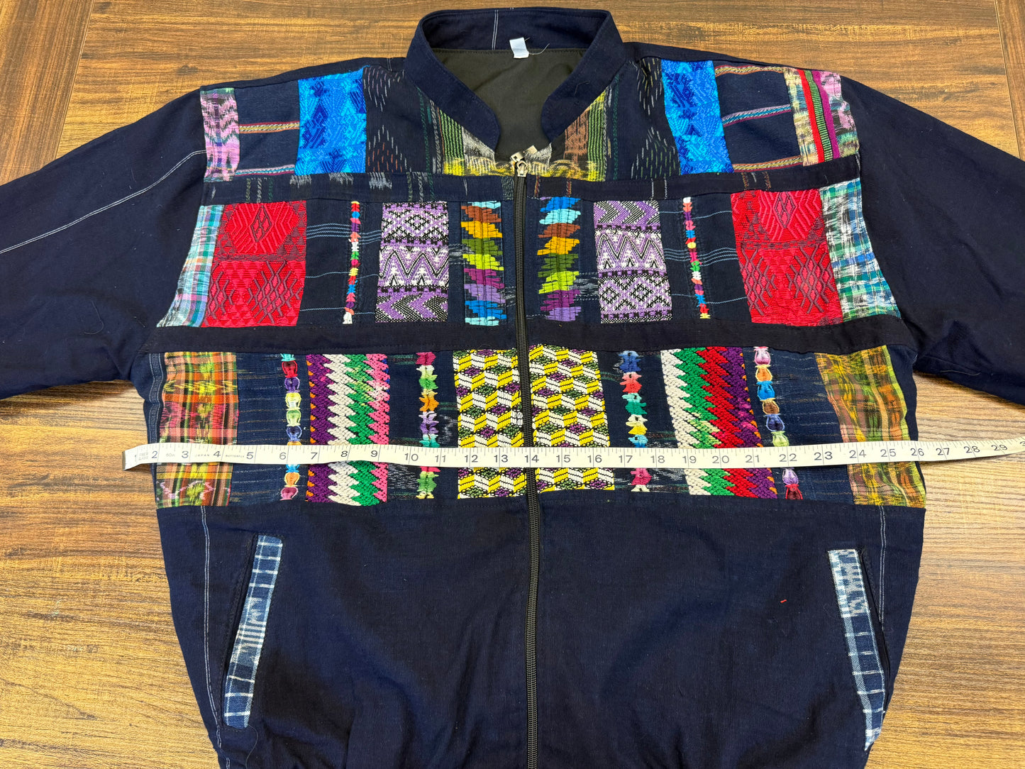Men's Handwoven Patchwork Guatemalan Jacket