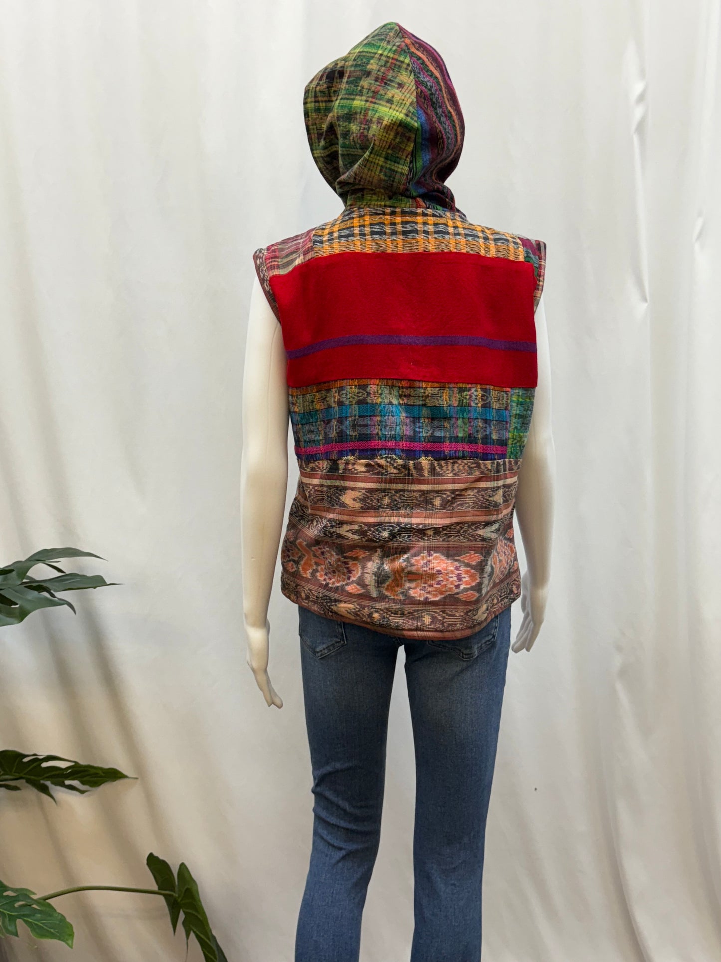 Women's Handwoven Patchwork Guatemalan Vest