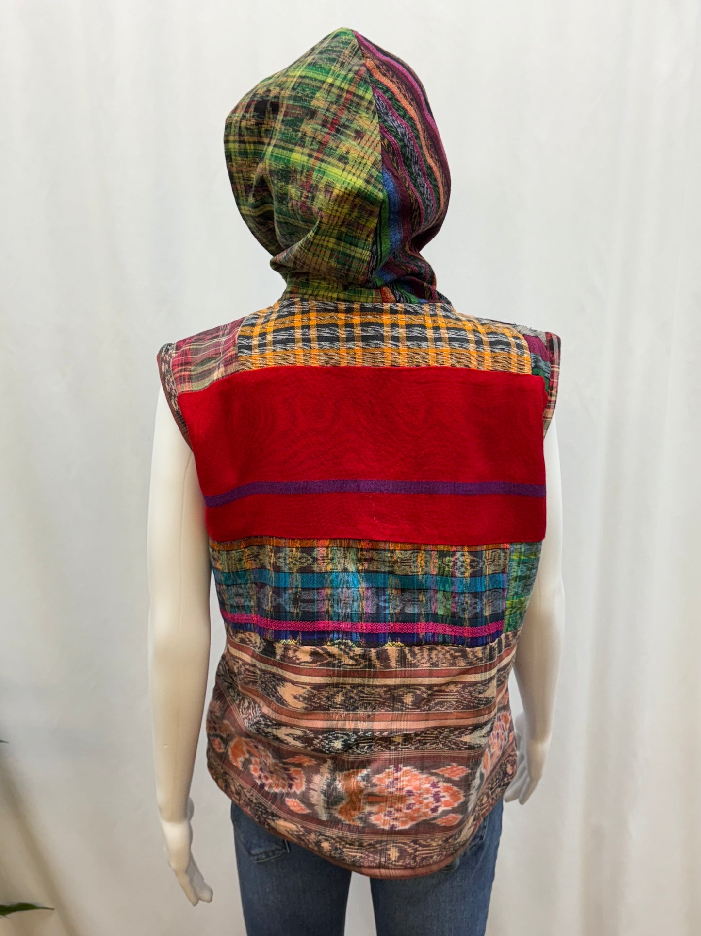 Women's Handwoven Patchwork Guatemalan Vest