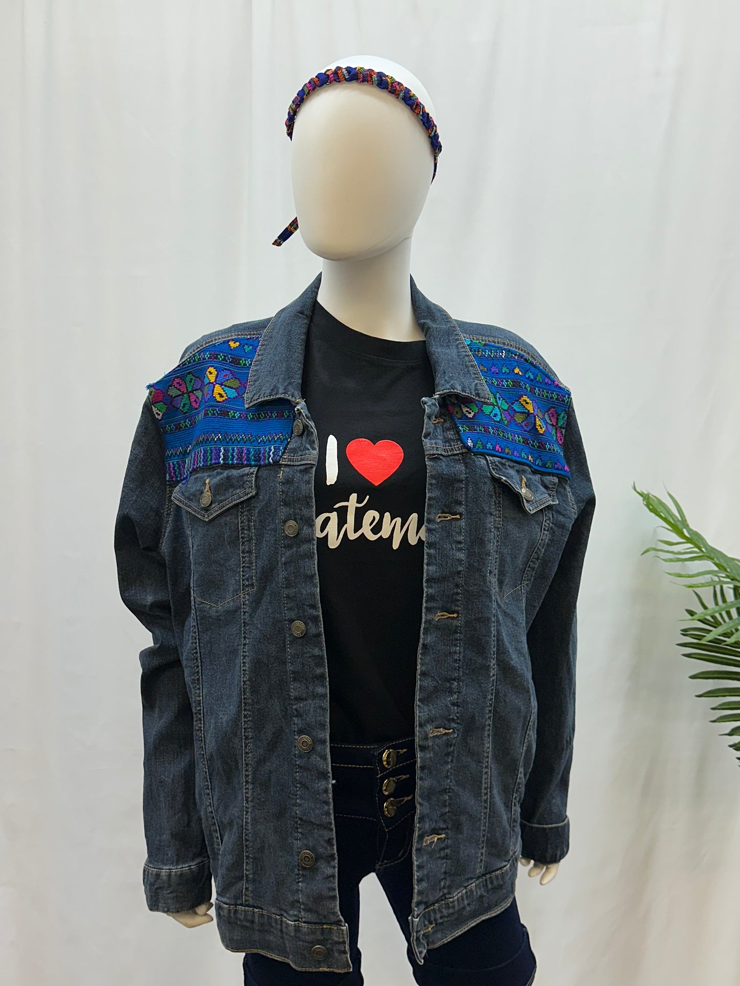 Embroidered Guatemalan Jean Jacket