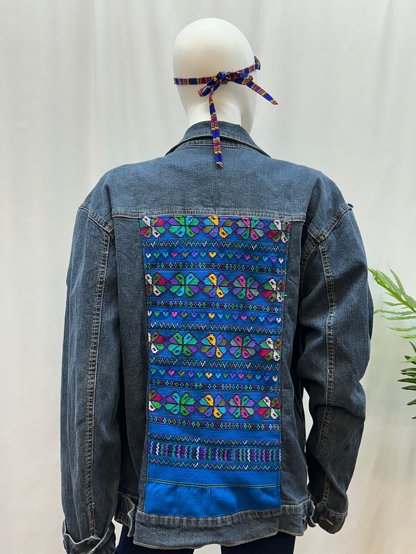 Embroidered Guatemalan Jean Jacket