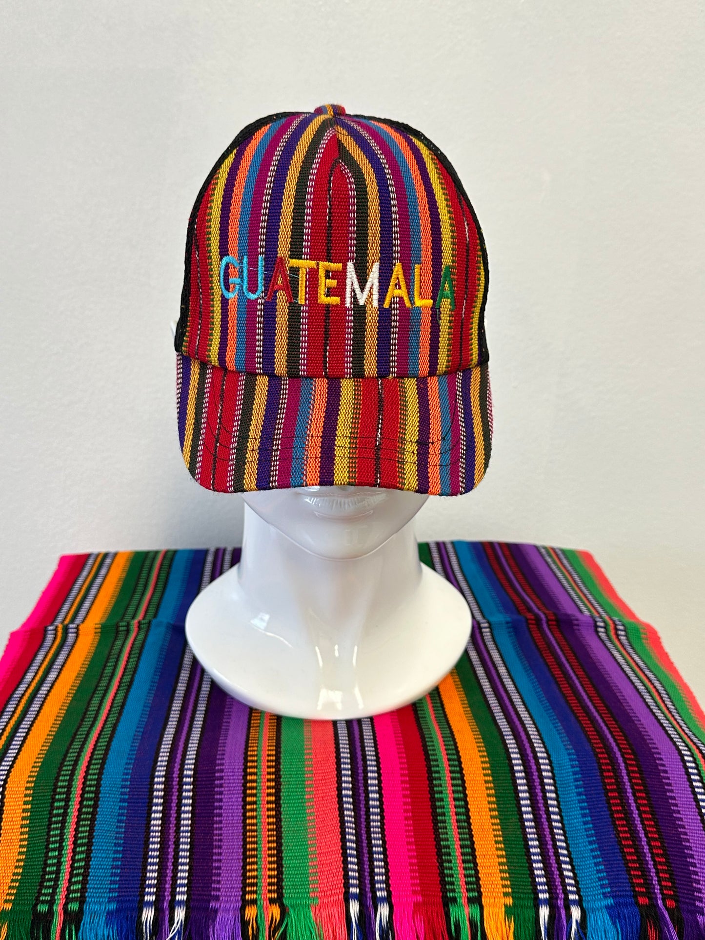 Guatemalan Embroidered Adjustable Hat