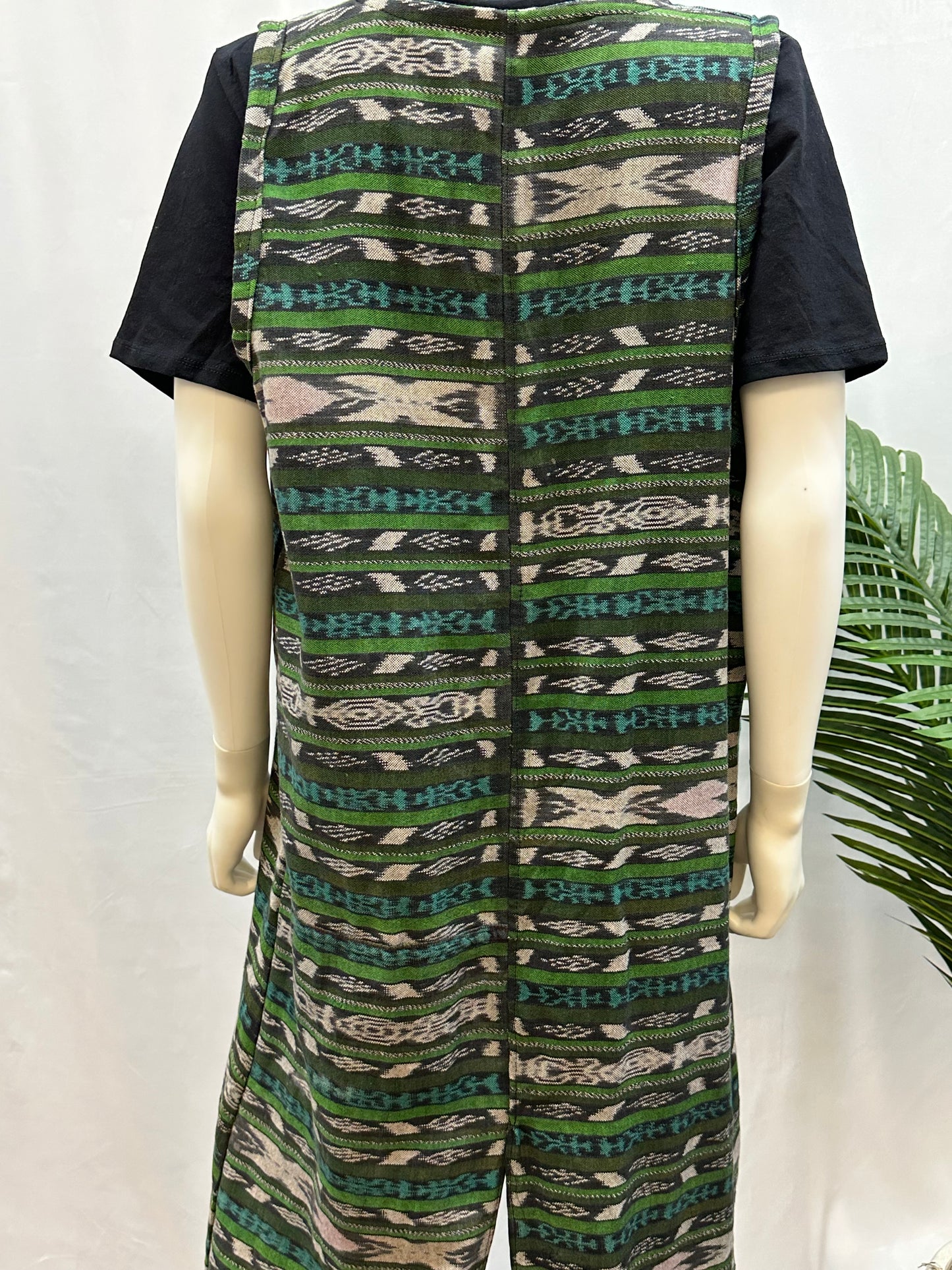 Guatemalan Textile Patchwork Kimono