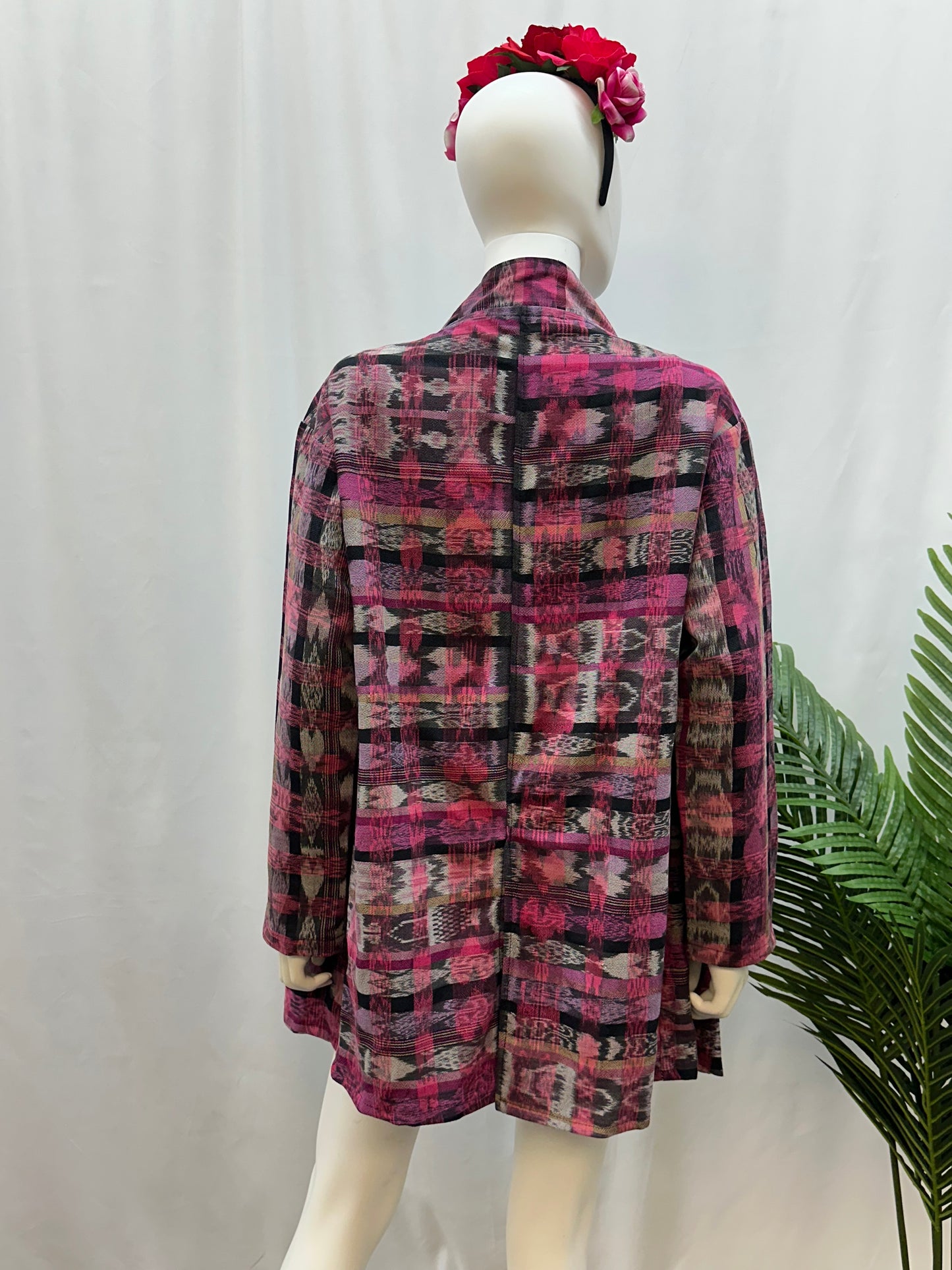 Guatemalan Handwoven Textile Kimono Jacket
