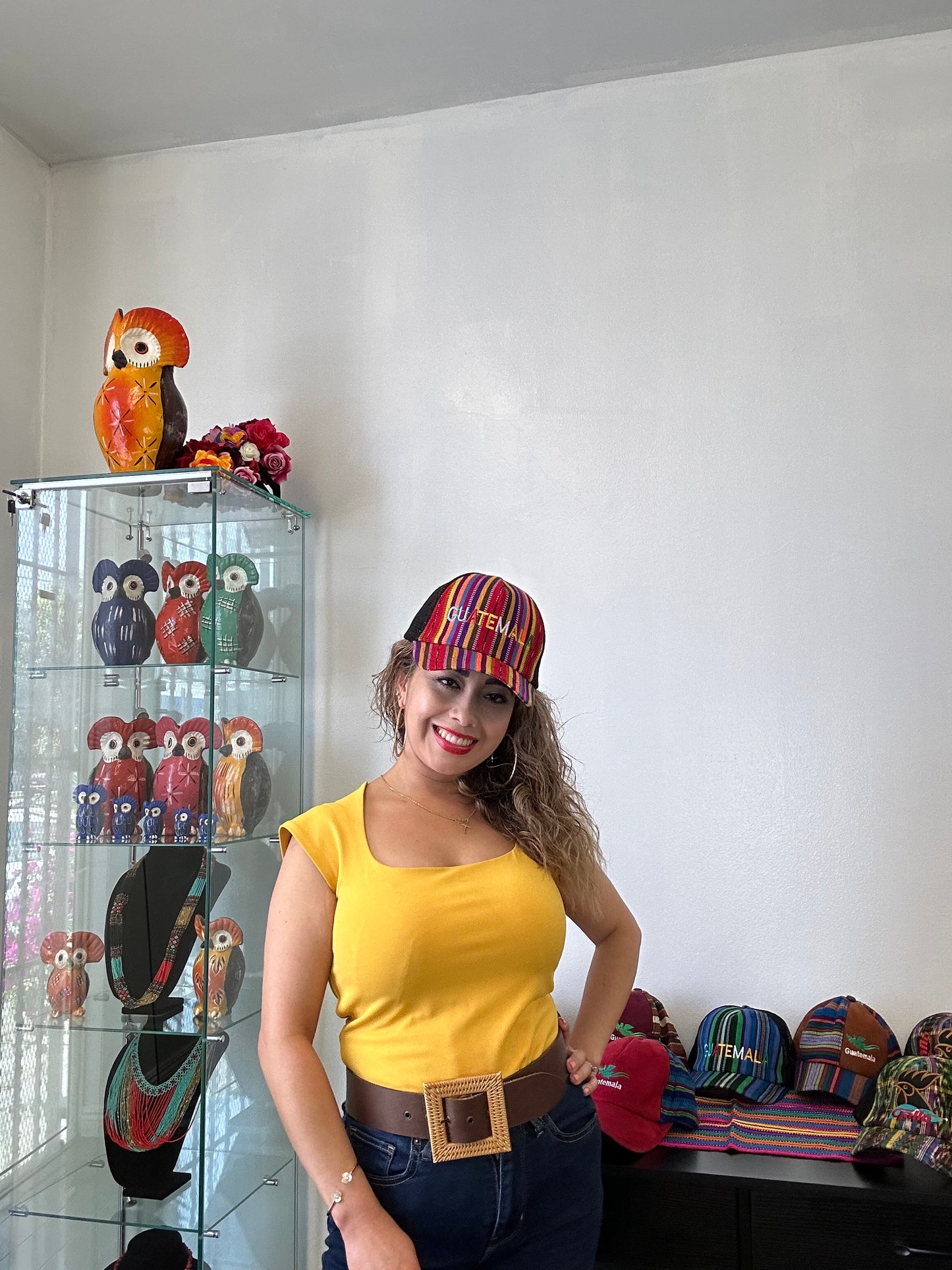 Guatemalan Embroidered Adjustable Hat