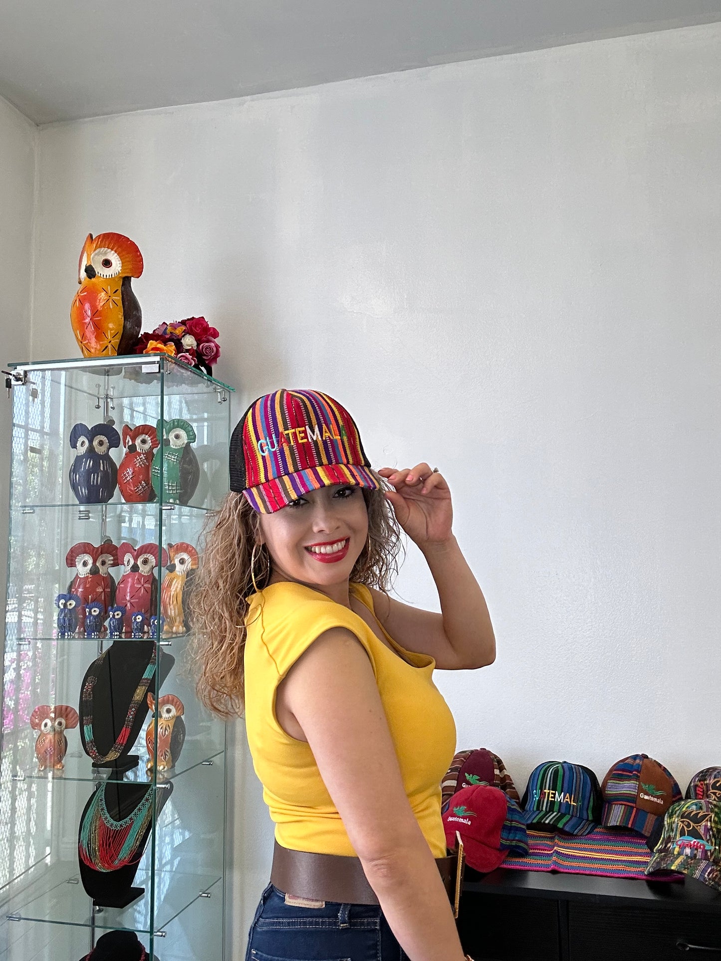 Guatemalan Embroidered Adjustable Hat