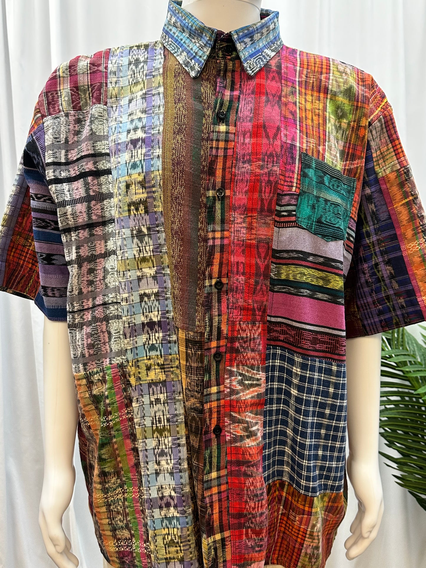 Guatemalan Handwoven Huipil Shirt