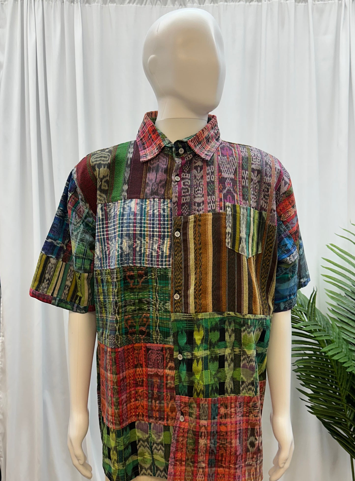 Guatemalan Huipil Handwoven Shirt