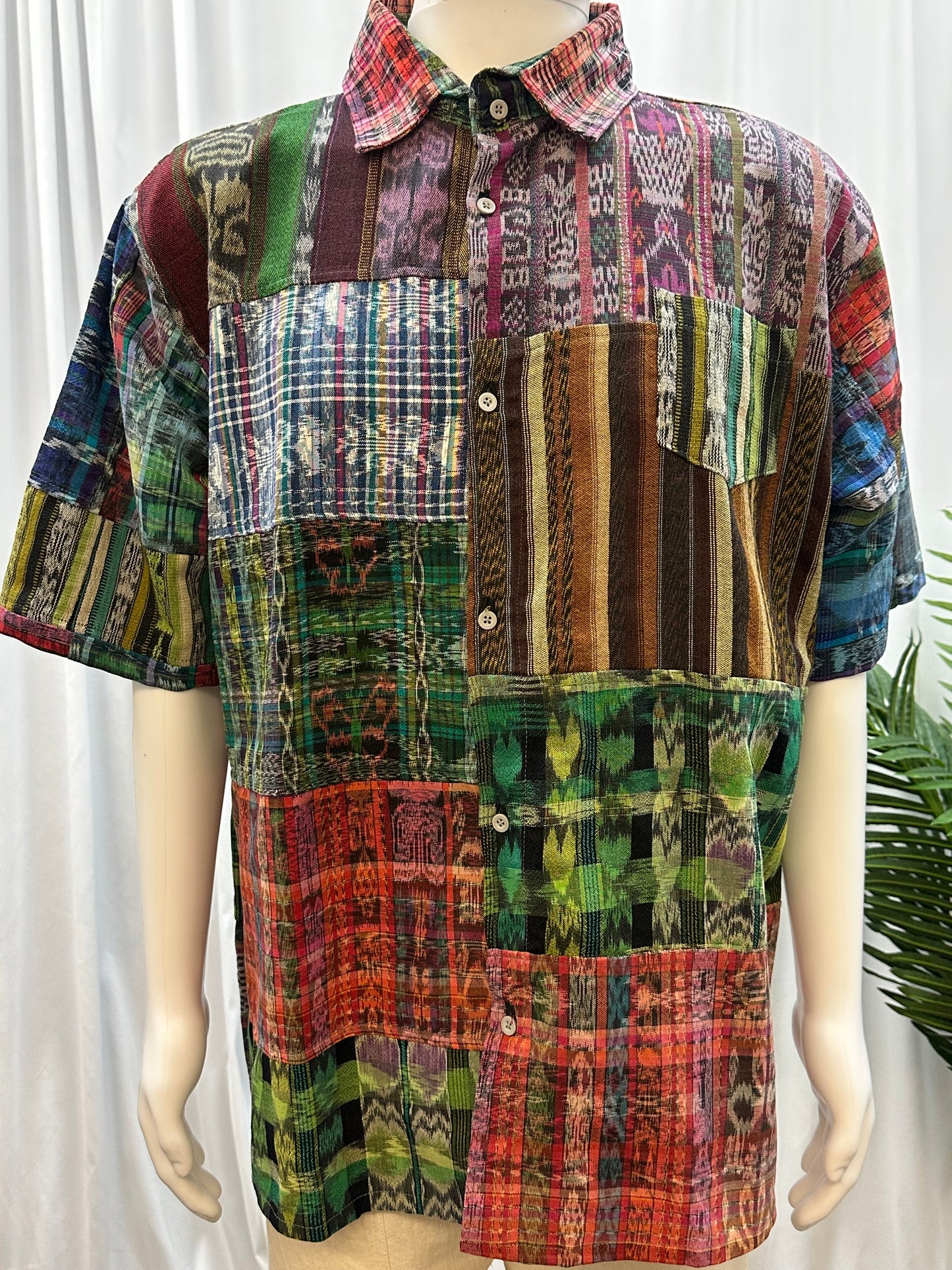 Guatemalan Huipil Handwoven Shirt
