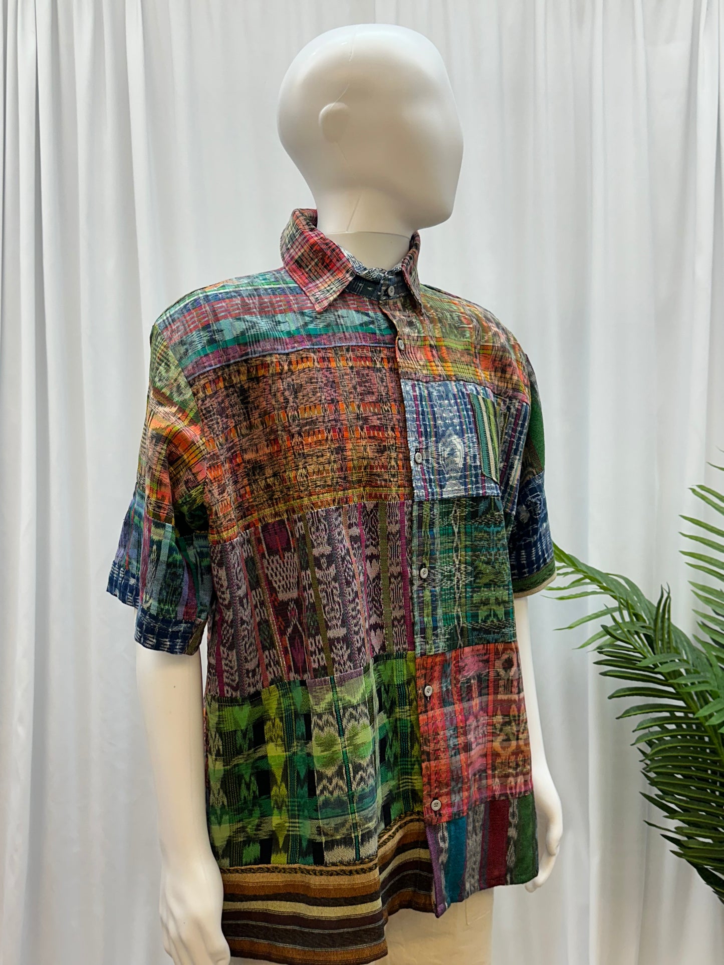 Guatemalan Handwoven Huipil Shirt