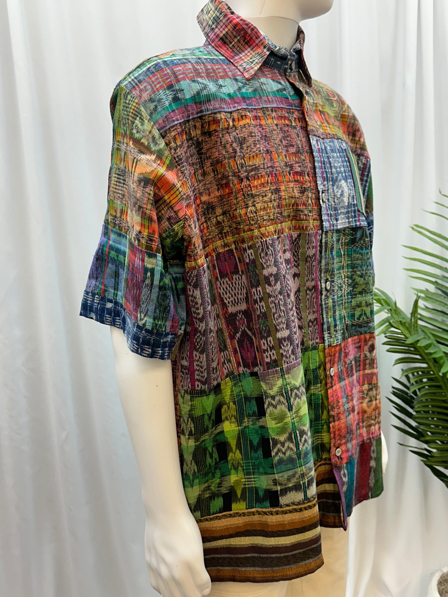 Guatemalan Handwoven Huipil Shirt