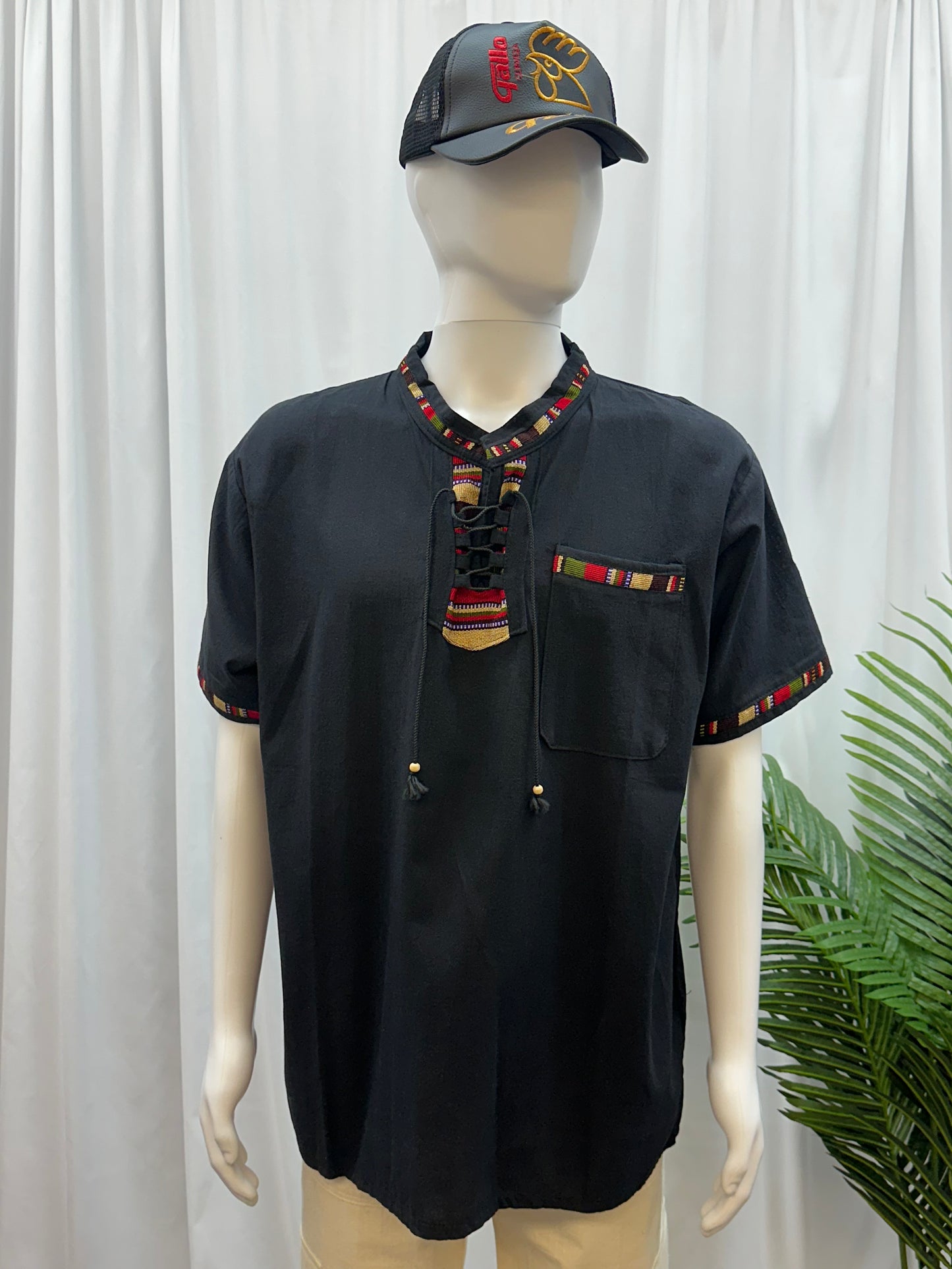 Guatemalan Embroidered Textile Shirt