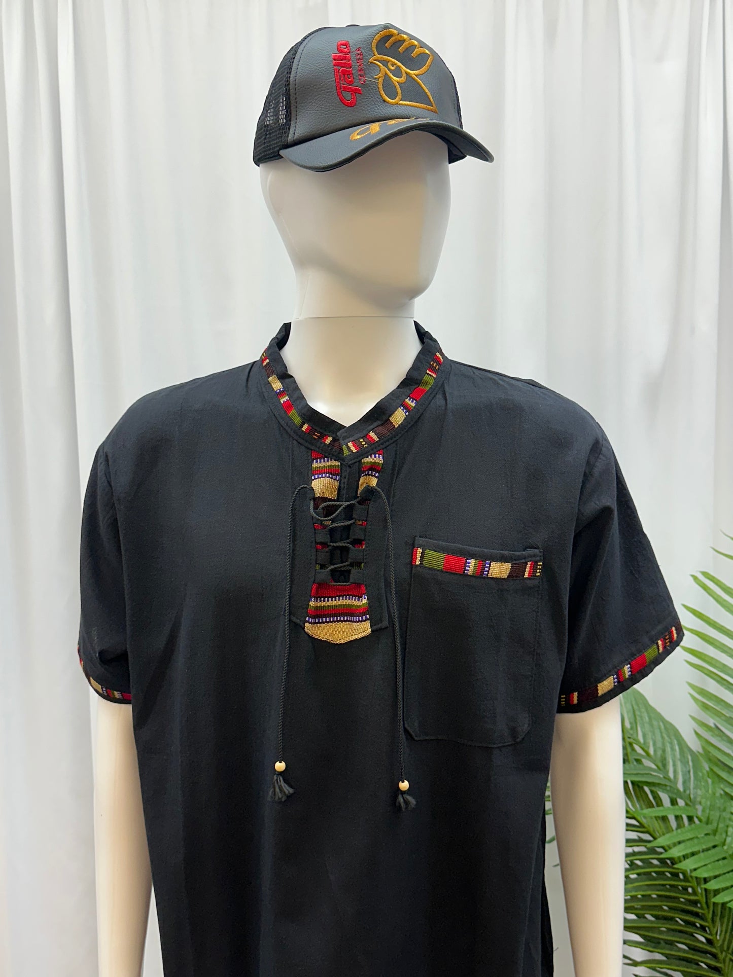 Guatemalan Embroidered Textile Shirt