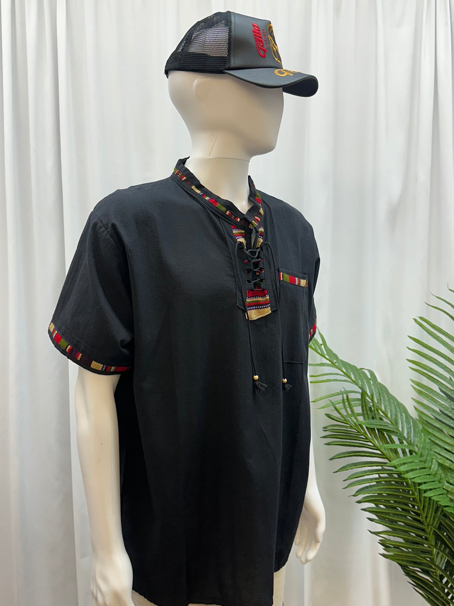 Guatemalan Embroidered Textile Shirt
