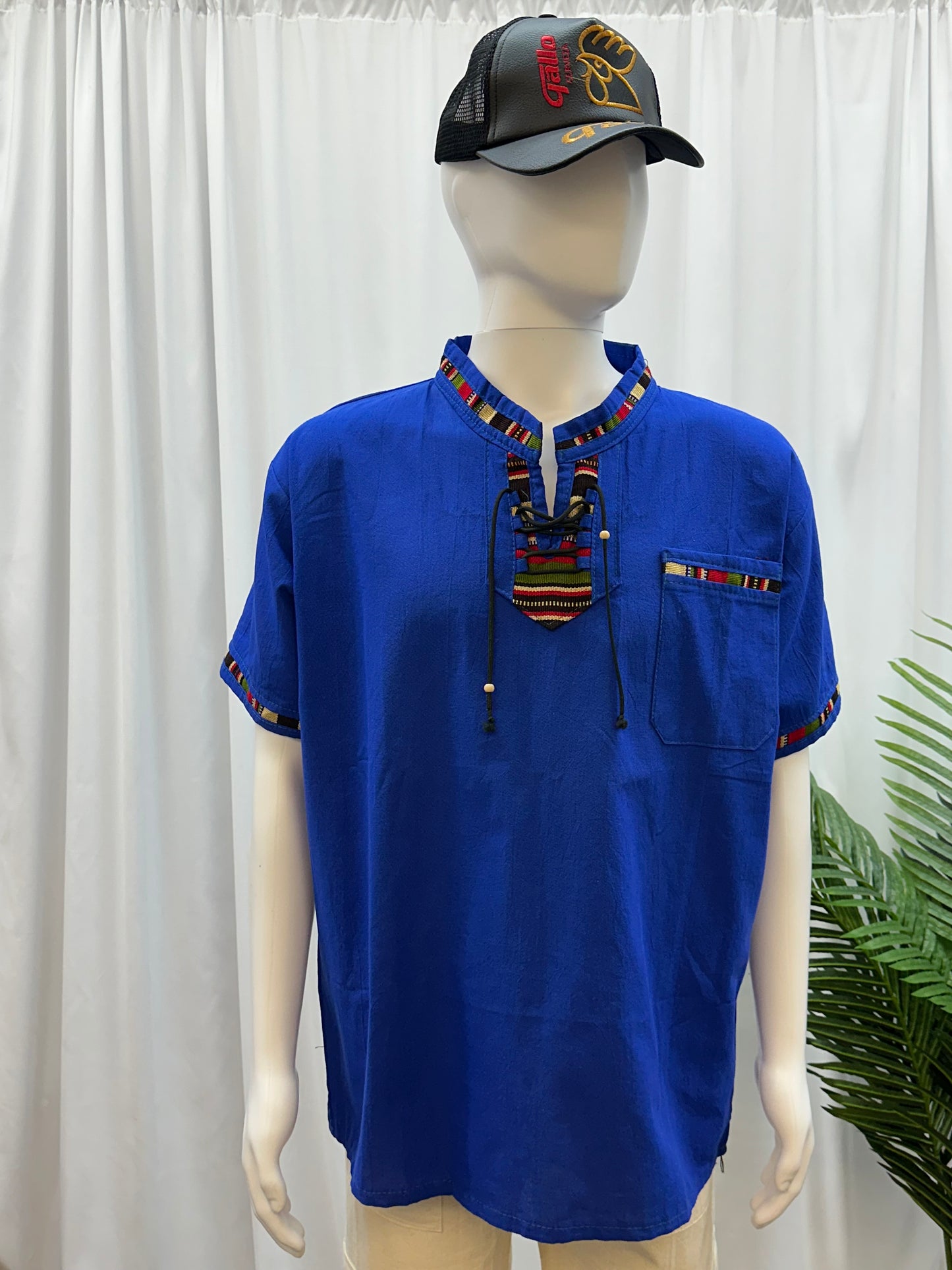 Guatemalan Embroidered Textile Shirt