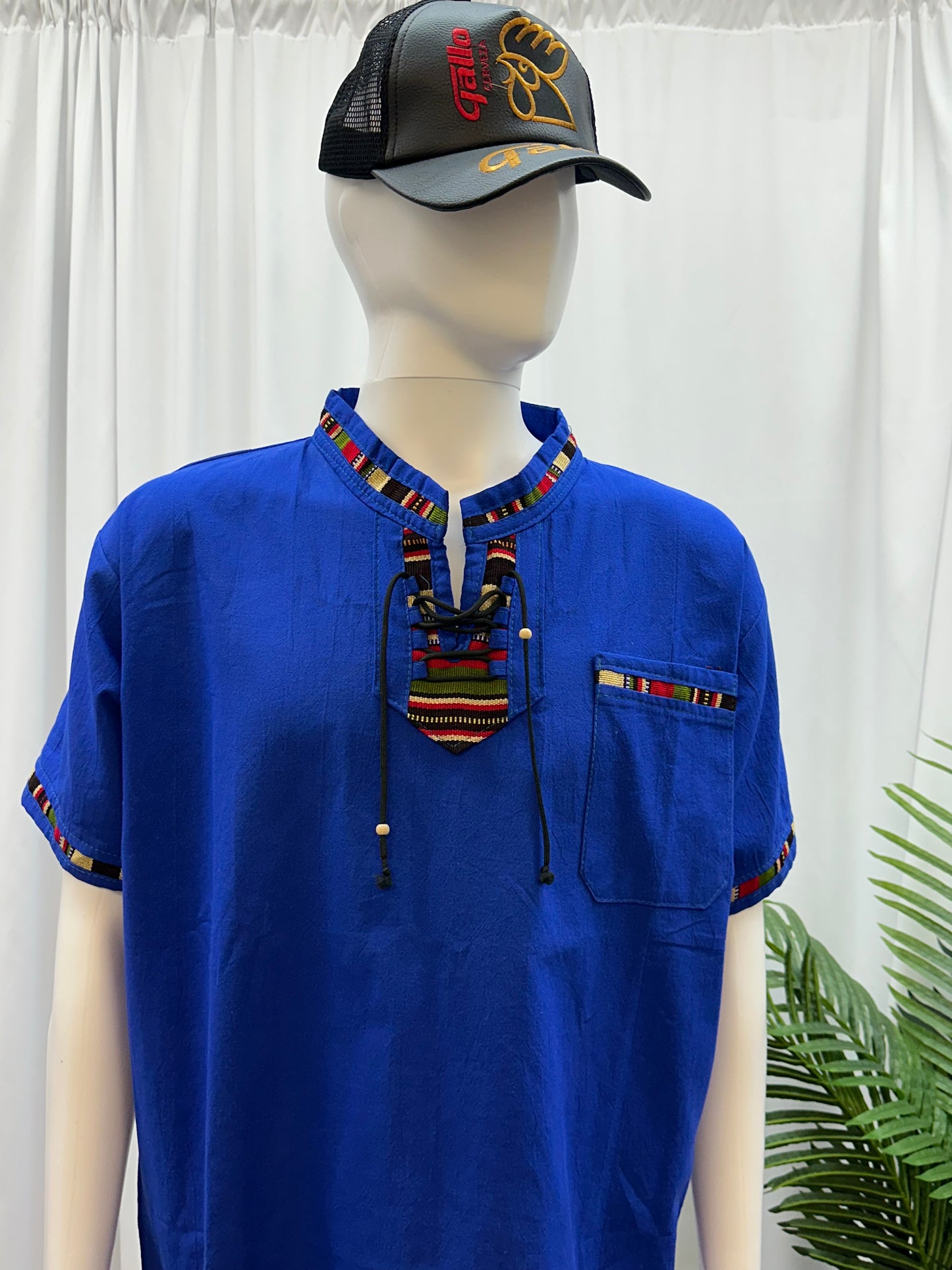 Guatemalan Embroidered Textile Shirt