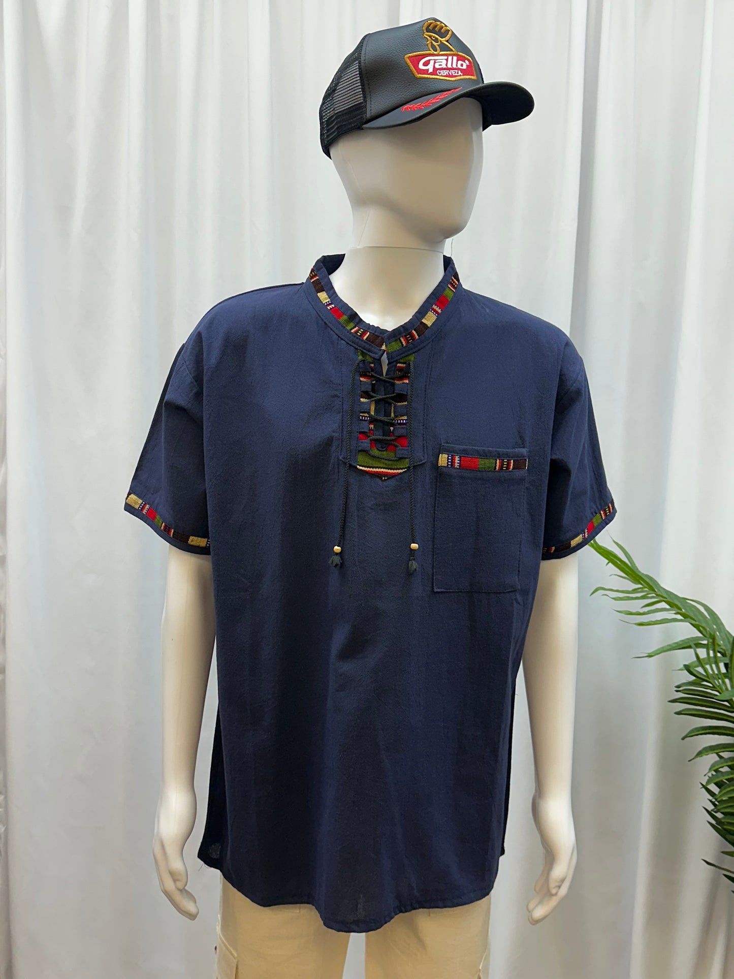 Guatemalan Embroidered Textile Shirt
