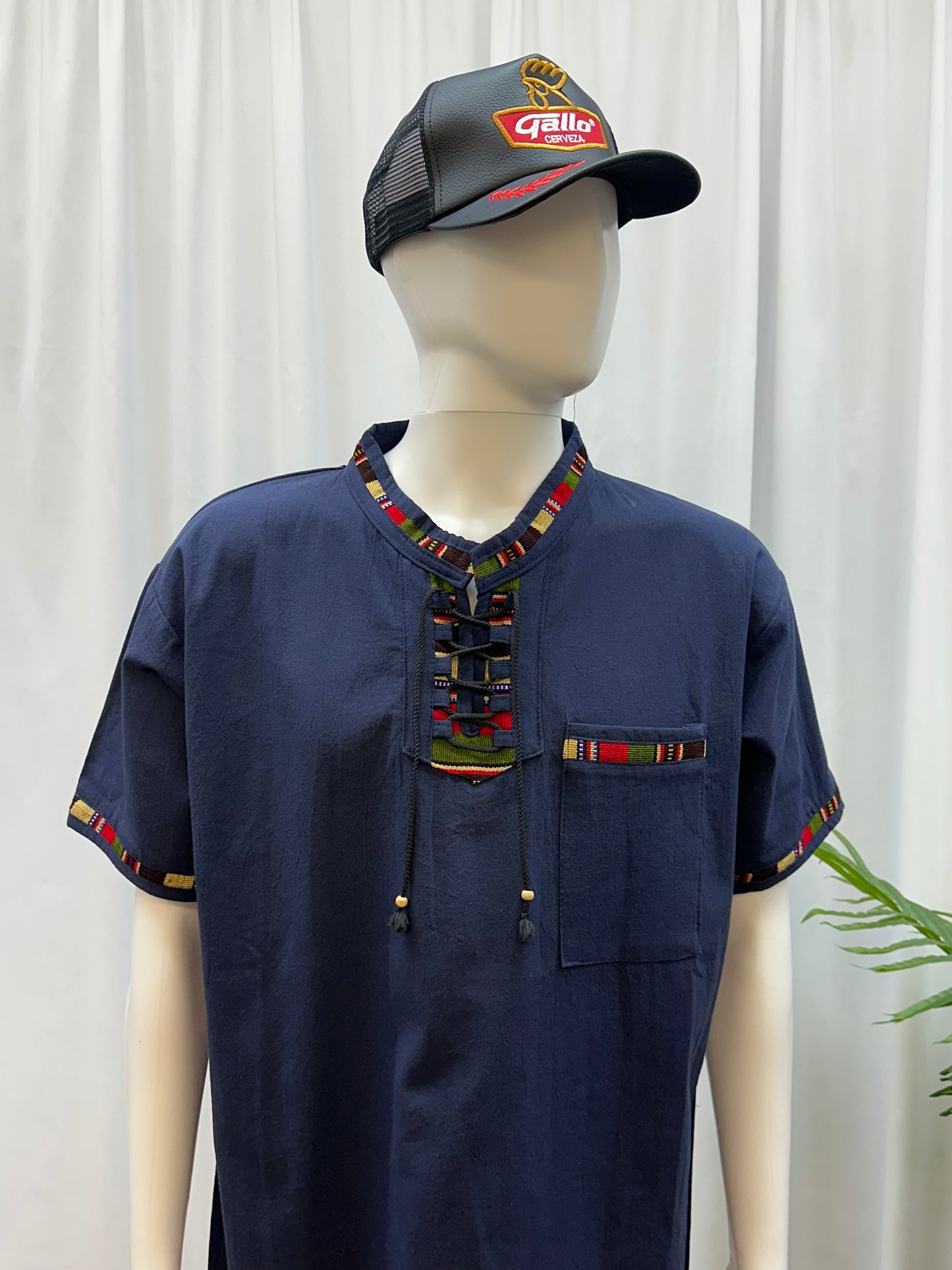 Guatemalan Embroidered Textile Shirt