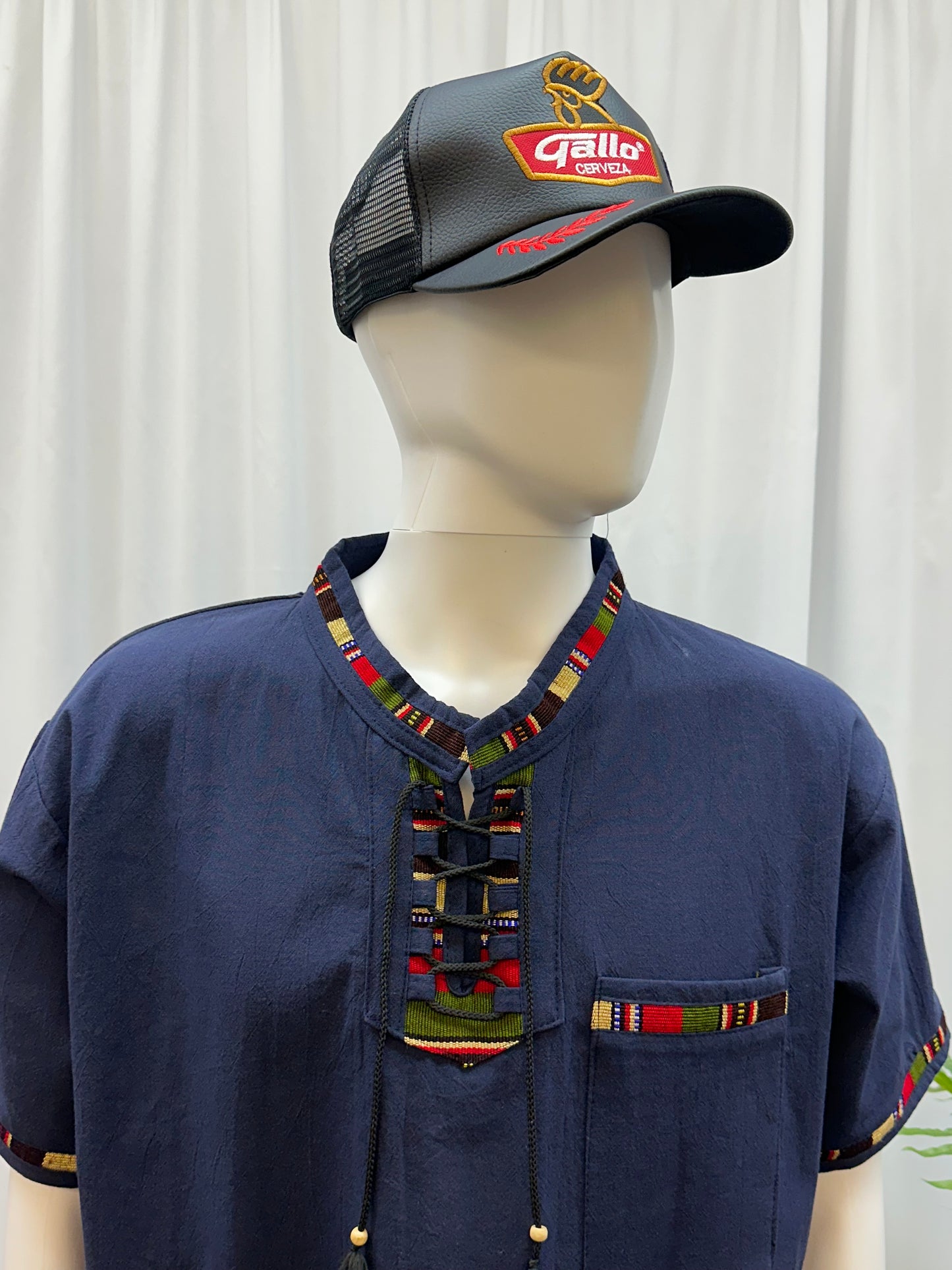 Guatemalan Embroidered Textile Shirt