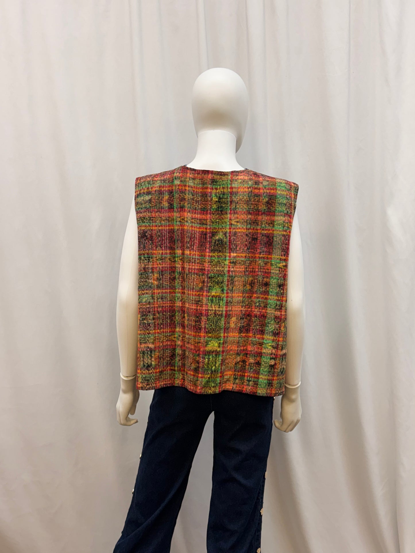 Women's Guatemalan Hand Woven Huipil Vest